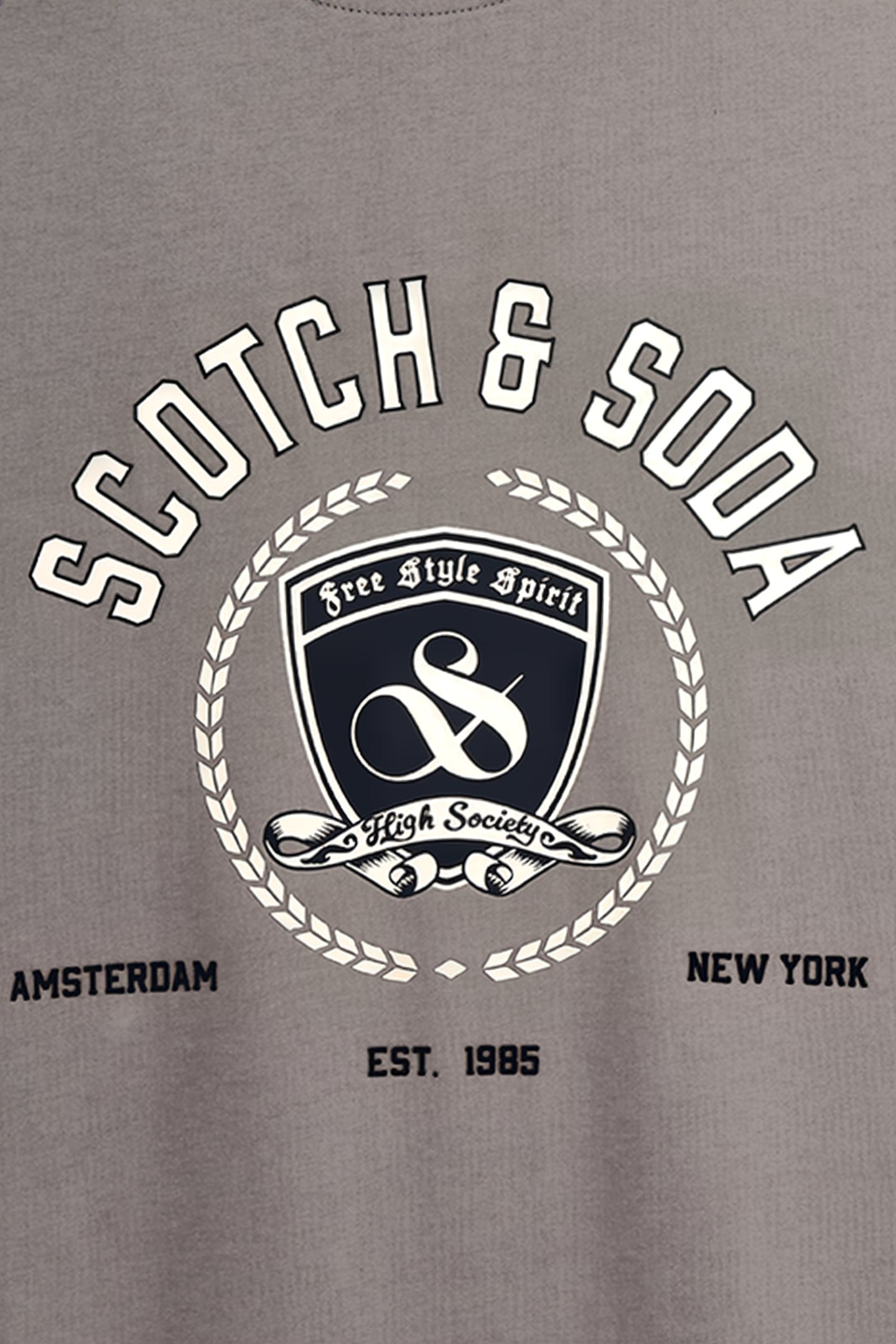 Scotch & Soda cotton T-shirt with crewneck and short sleeves