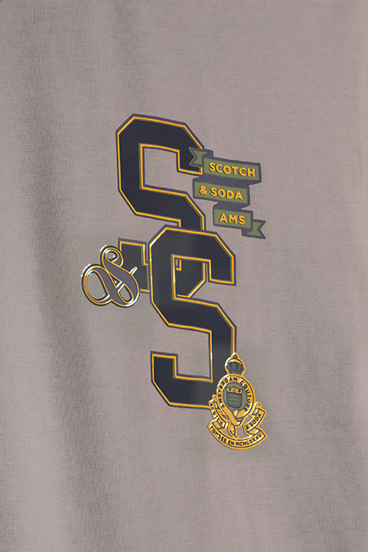 Scotch & Soda cotton T-shirt with crewneck and short sleeves