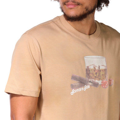 Scotch & Soda cotton T-shirt with crewneck and short sleeves