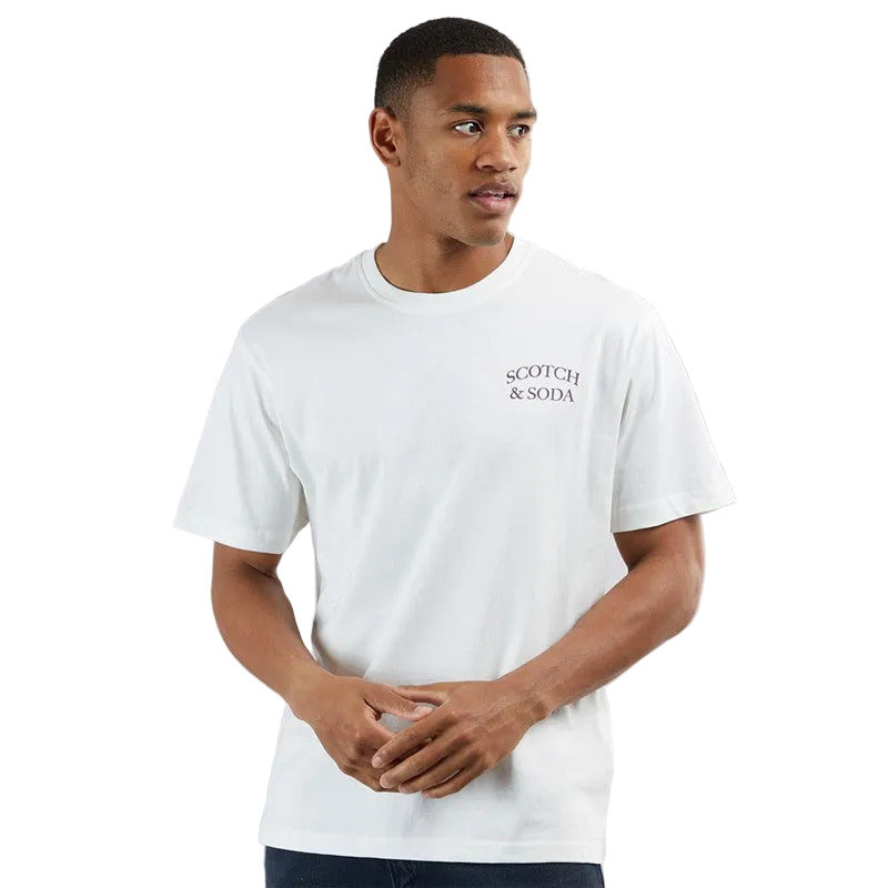Scotch & Soda cotton T-shirt with crewneck and short sleeves