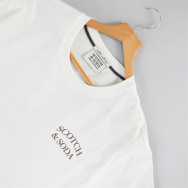Scotch & Soda cotton T-shirt with crewneck and short sleeves
