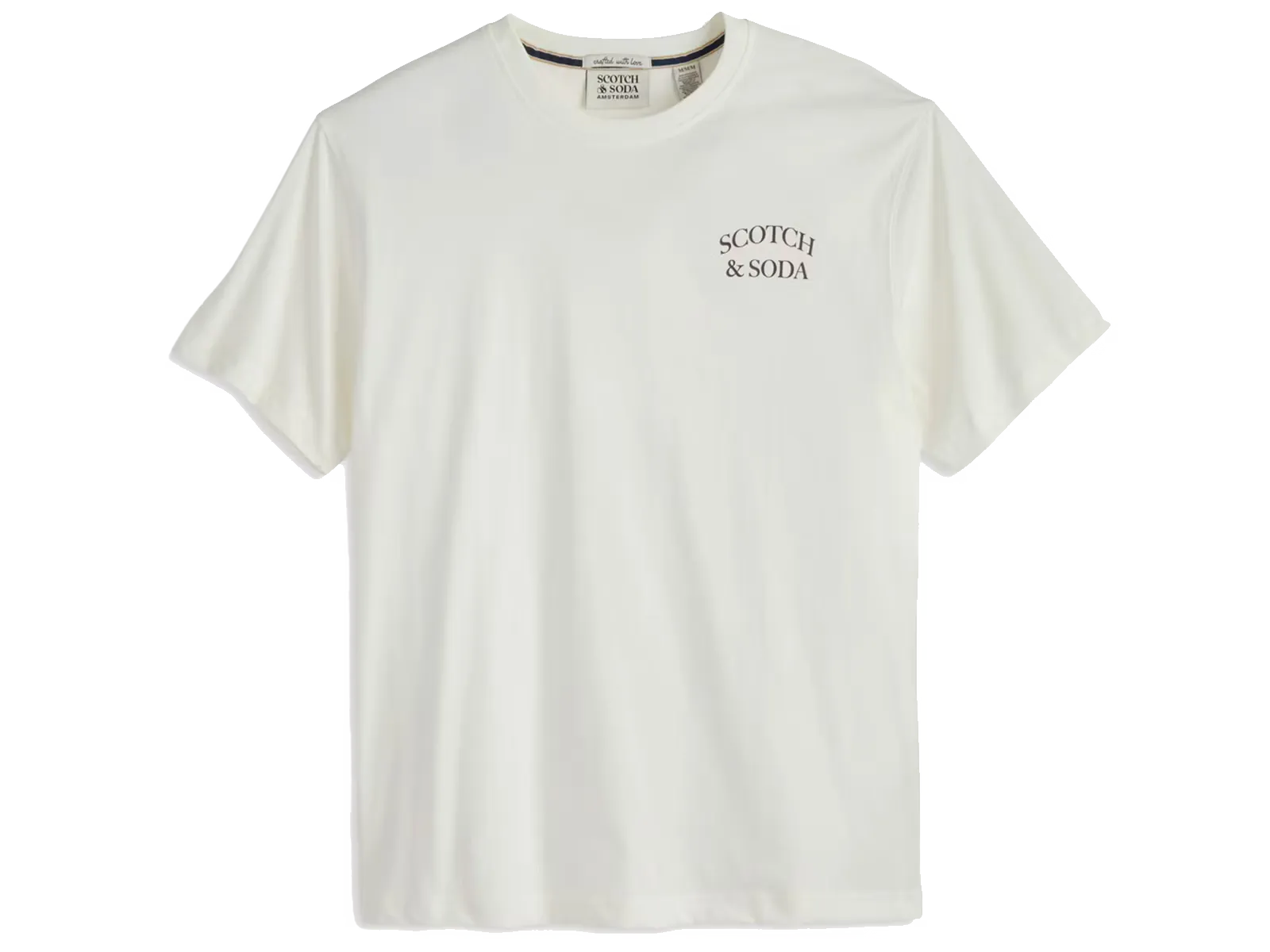 Scotch & Soda cotton T-shirt with crewneck and short sleeves