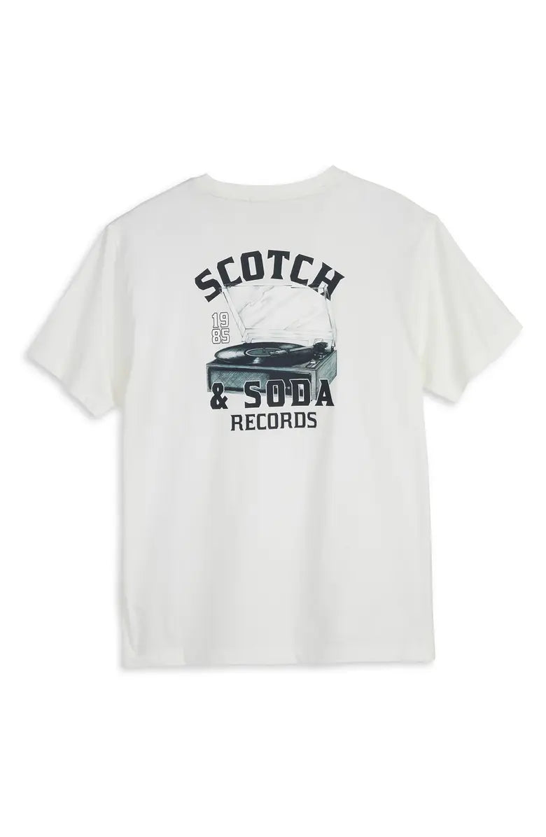 Scotch & Soda cotton T-shirt with crewneck and short sleeves