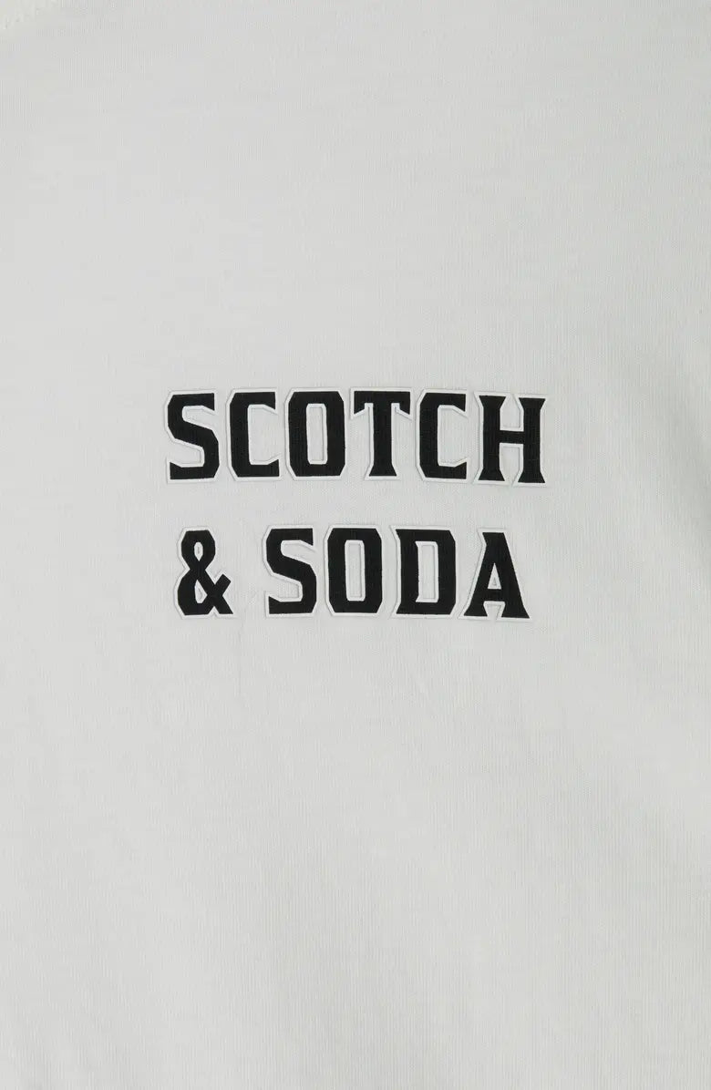 Scotch & Soda cotton T-shirt with crewneck and short sleeves
