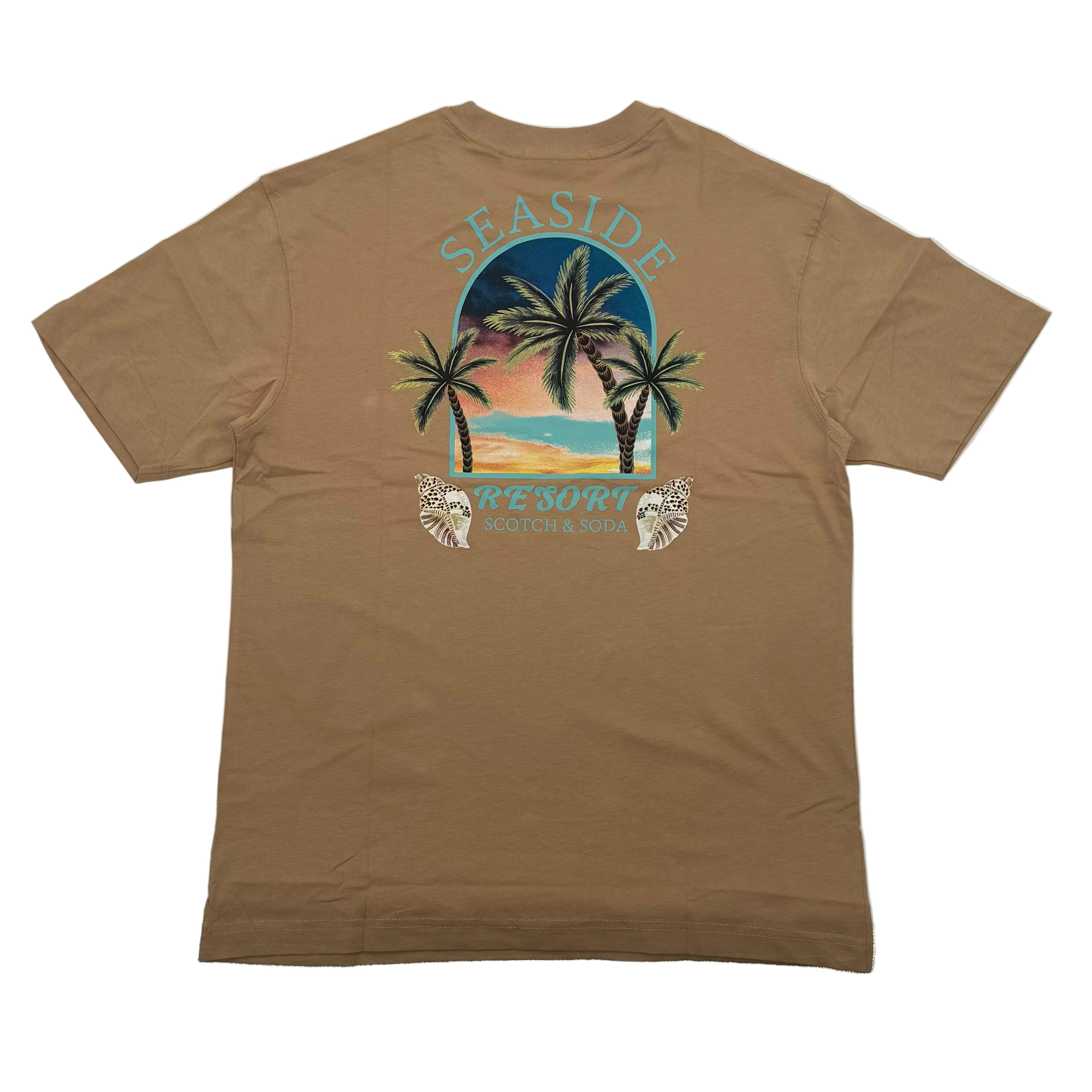 Scotch & Soda cotton T-shirt with crewneck and short sleeves