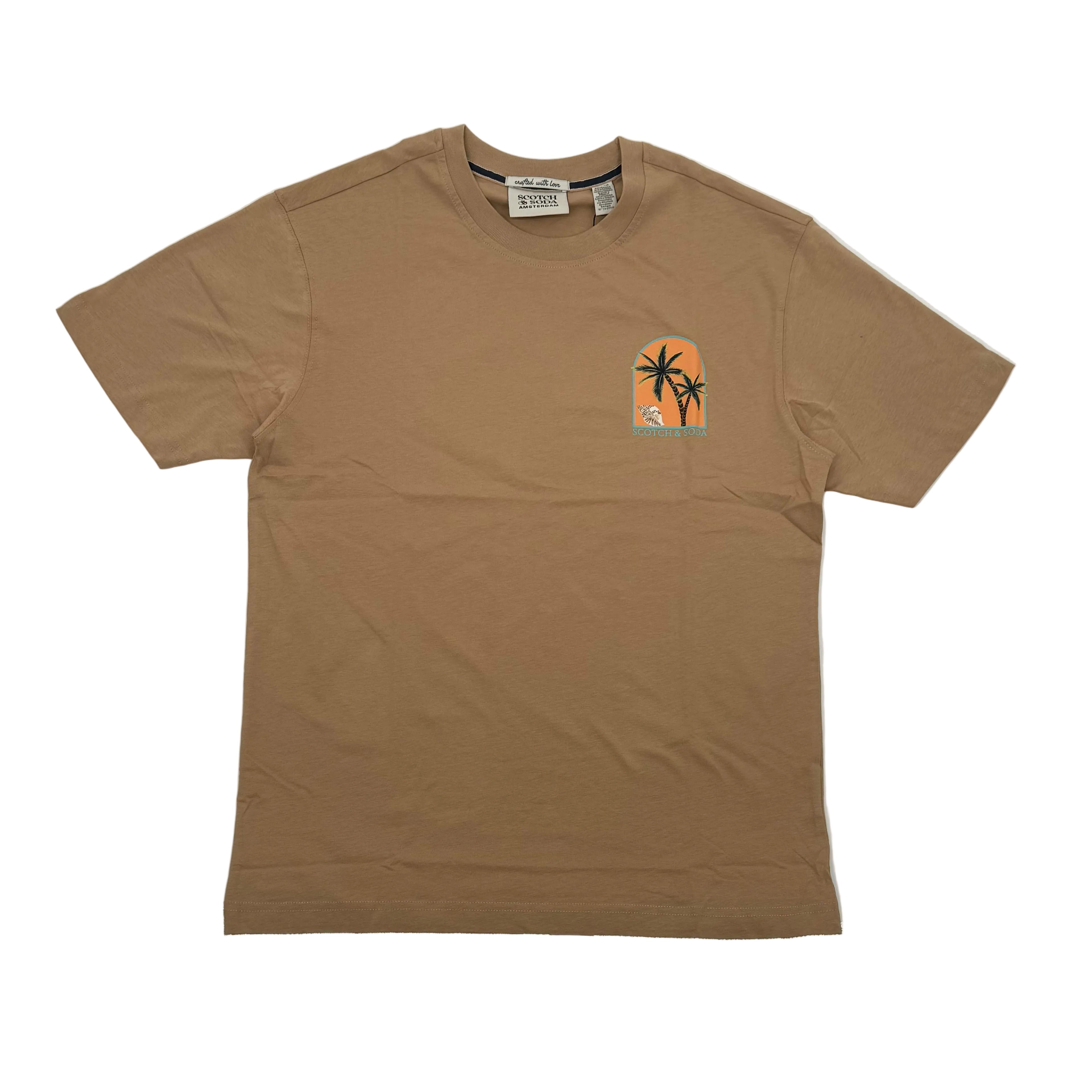 Scotch & Soda cotton T-shirt with crewneck and short sleeves