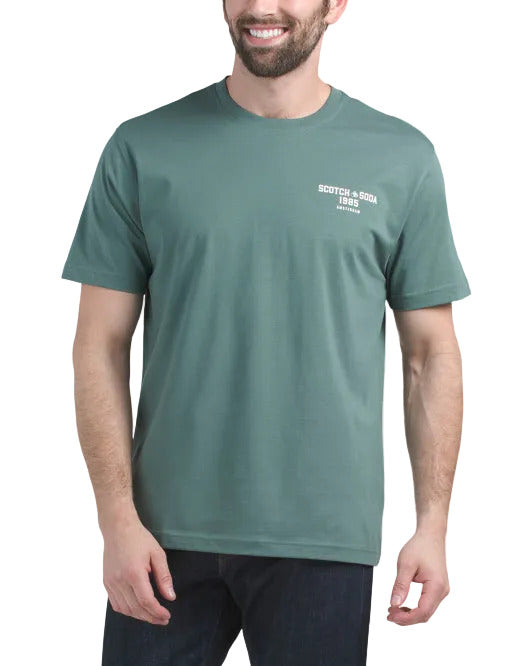 Scotch & Soda cotton T-shirt with crewneck and short sleeves