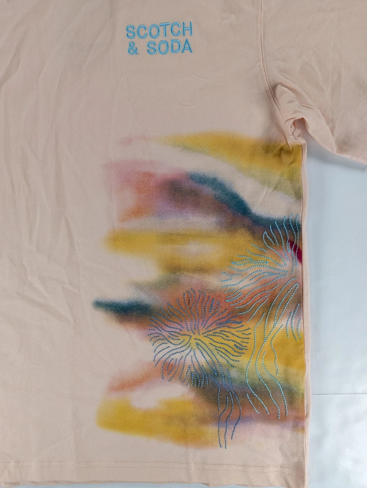 Scotch & Soda cotton T-shirt with crewneck and short sleeves