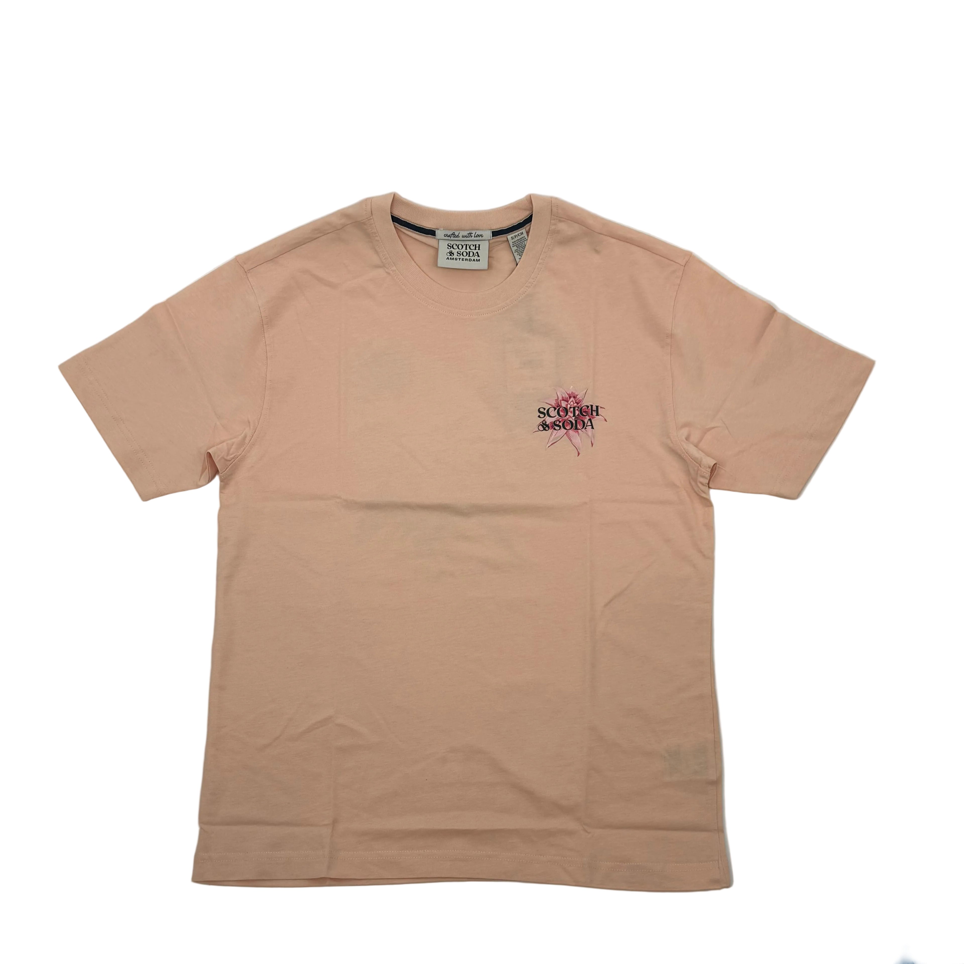 Scotch & Soda cotton T-shirt with crewneck and short sleeves