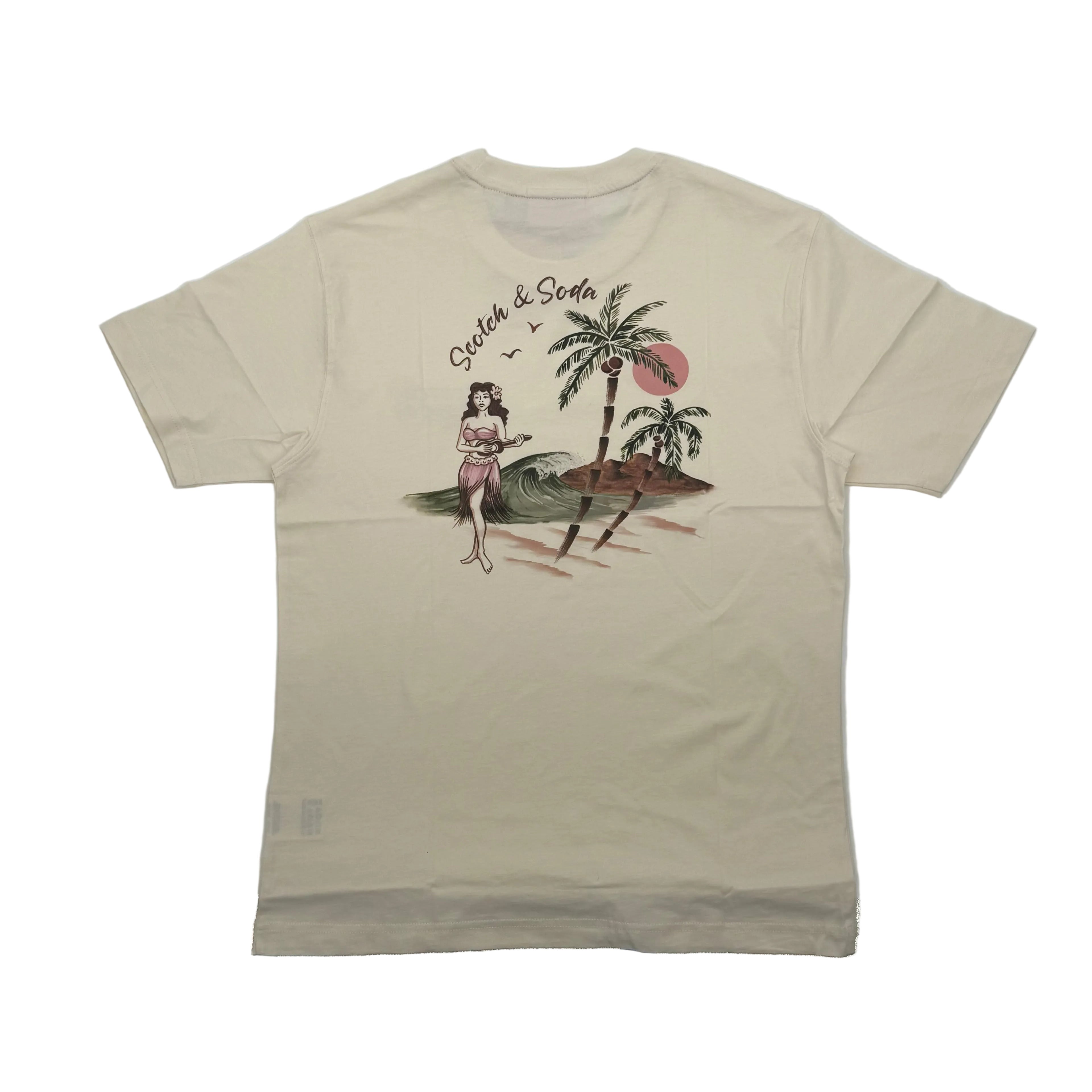 Scotch & Soda cotton T-shirt with crewneck and short sleeves