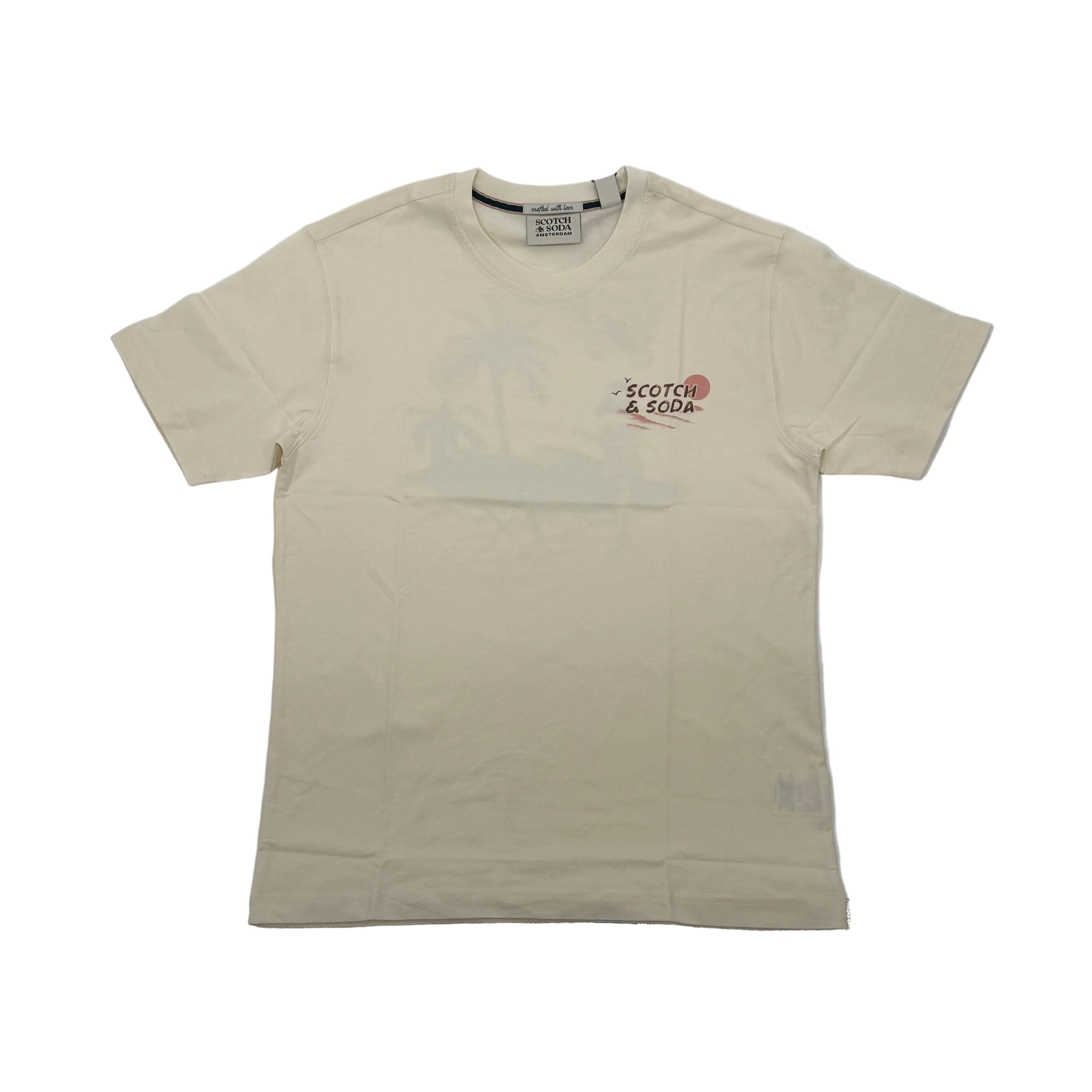 Scotch & Soda cotton T-shirt with crewneck and short sleeves