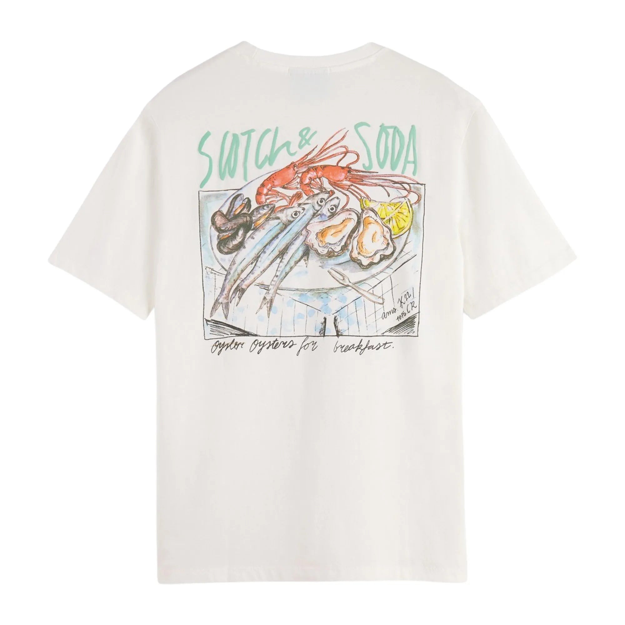 Scotch & Soda cotton T-shirt with crewneck and short sleeves