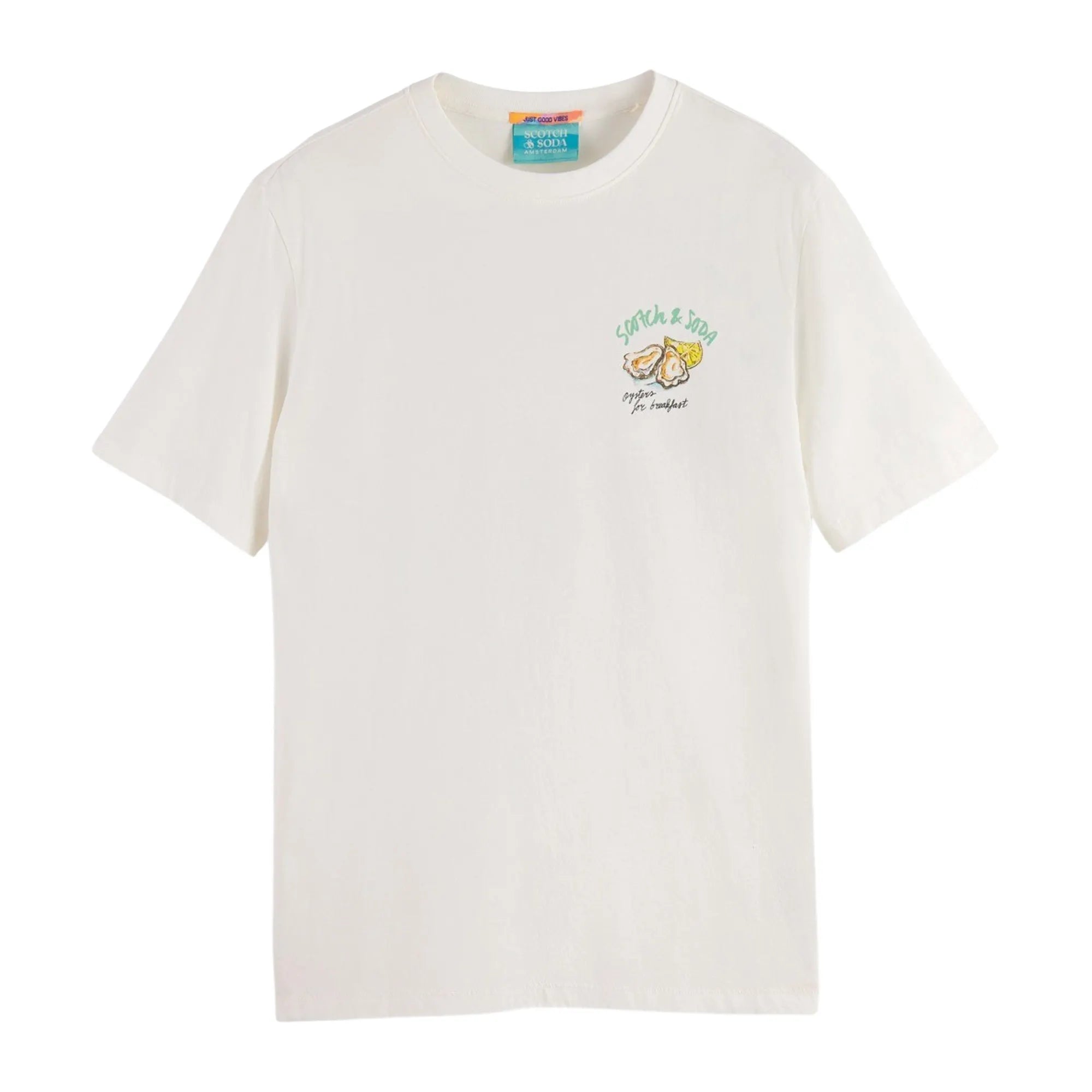 Scotch & Soda cotton T-shirt with crewneck and short sleeves