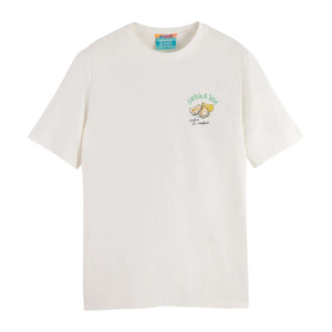 Scotch & Soda cotton T-shirt with crewneck and short sleeves