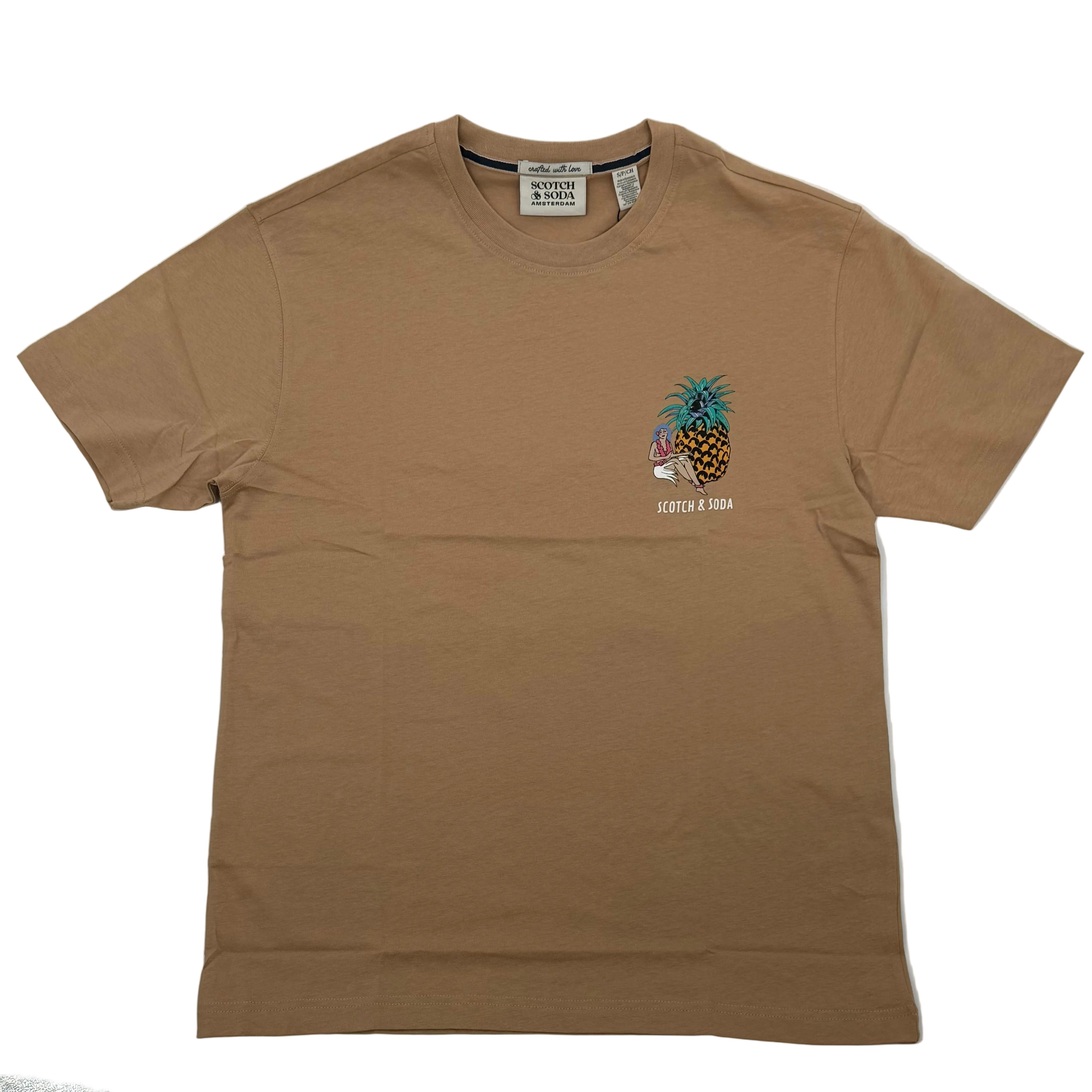 Scotch & Soda cotton T-shirt with crewneck and short sleeves