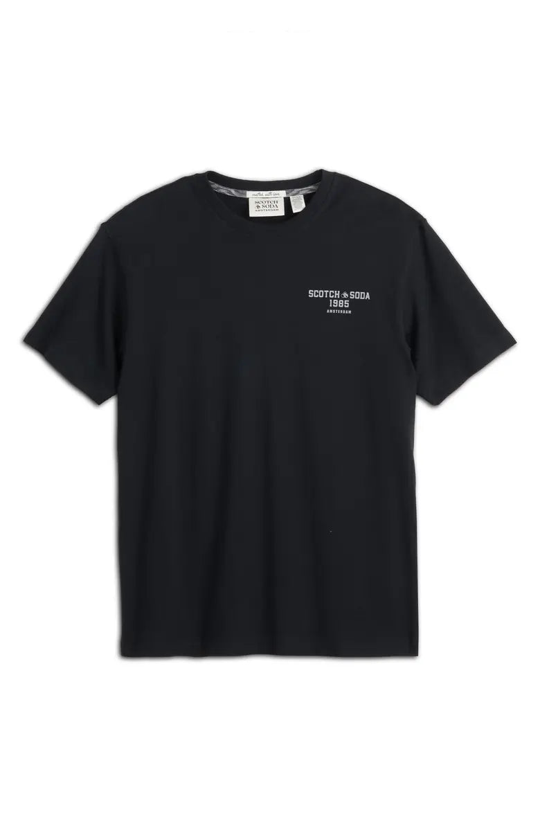 Scotch & Soda cotton T-shirt with crewneck and short sleeves