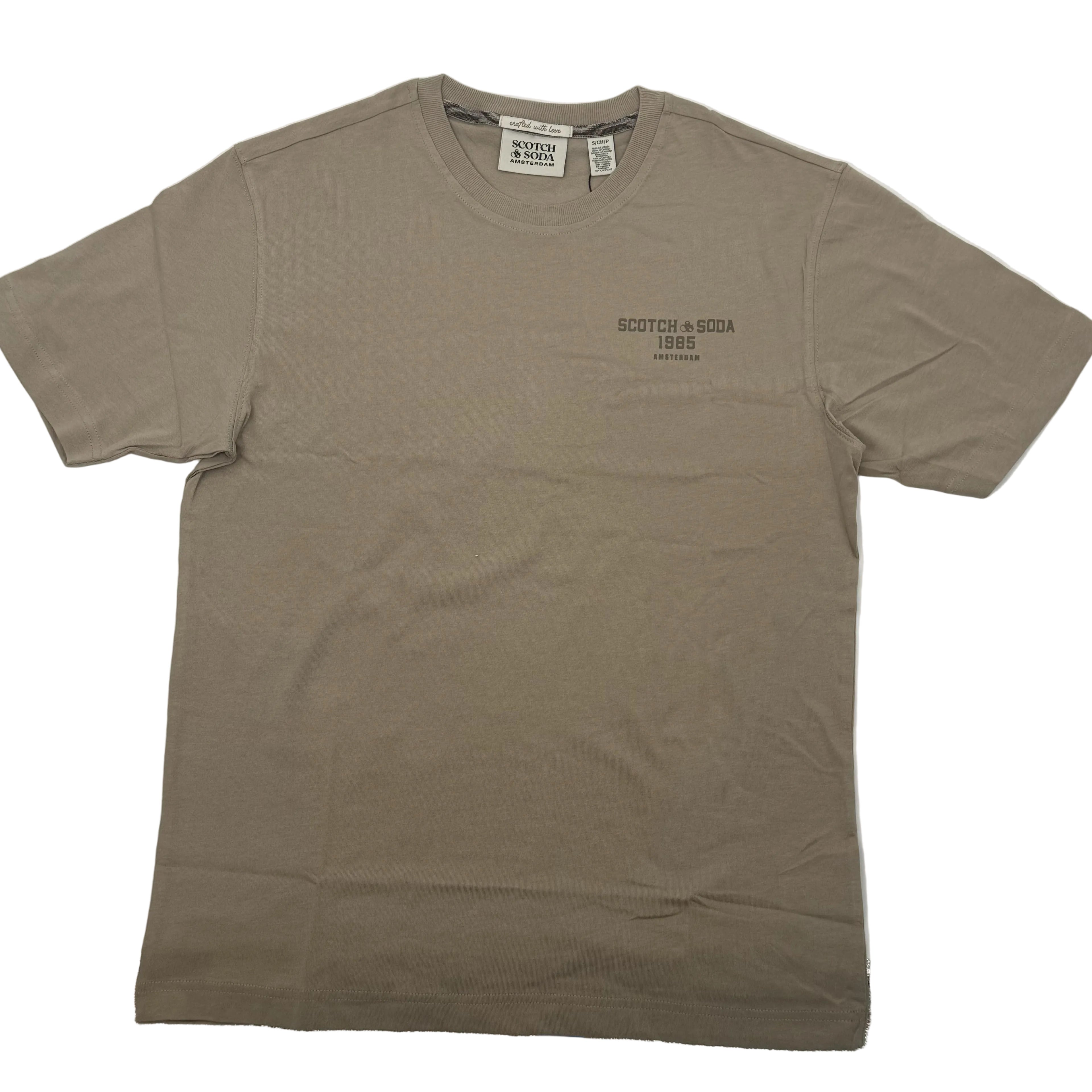Scotch & Soda cotton T-shirt with crewneck and short sleeves