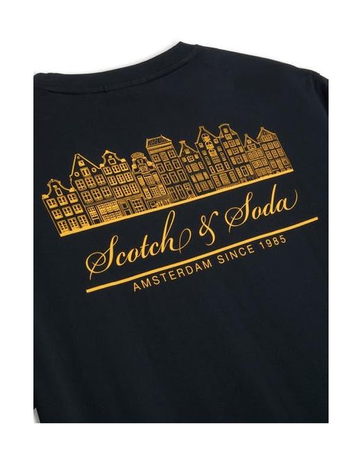Scotch & Soda cotton T-shirt with crewneck and short sleeves