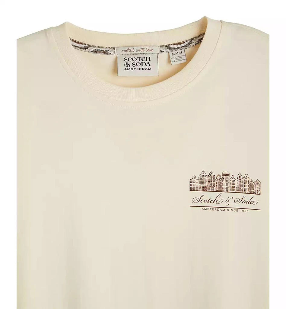 Scotch & Soda cotton T-shirt with crewneck and short sleeves