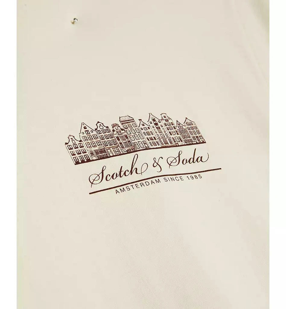 Scotch & Soda cotton T-shirt with crewneck and short sleeves
