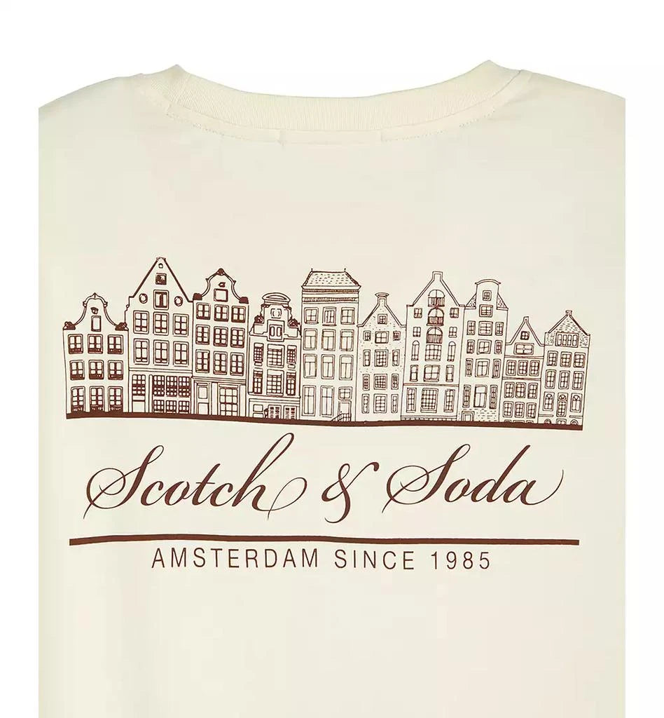 Scotch & Soda cotton T-shirt with crewneck and short sleeves