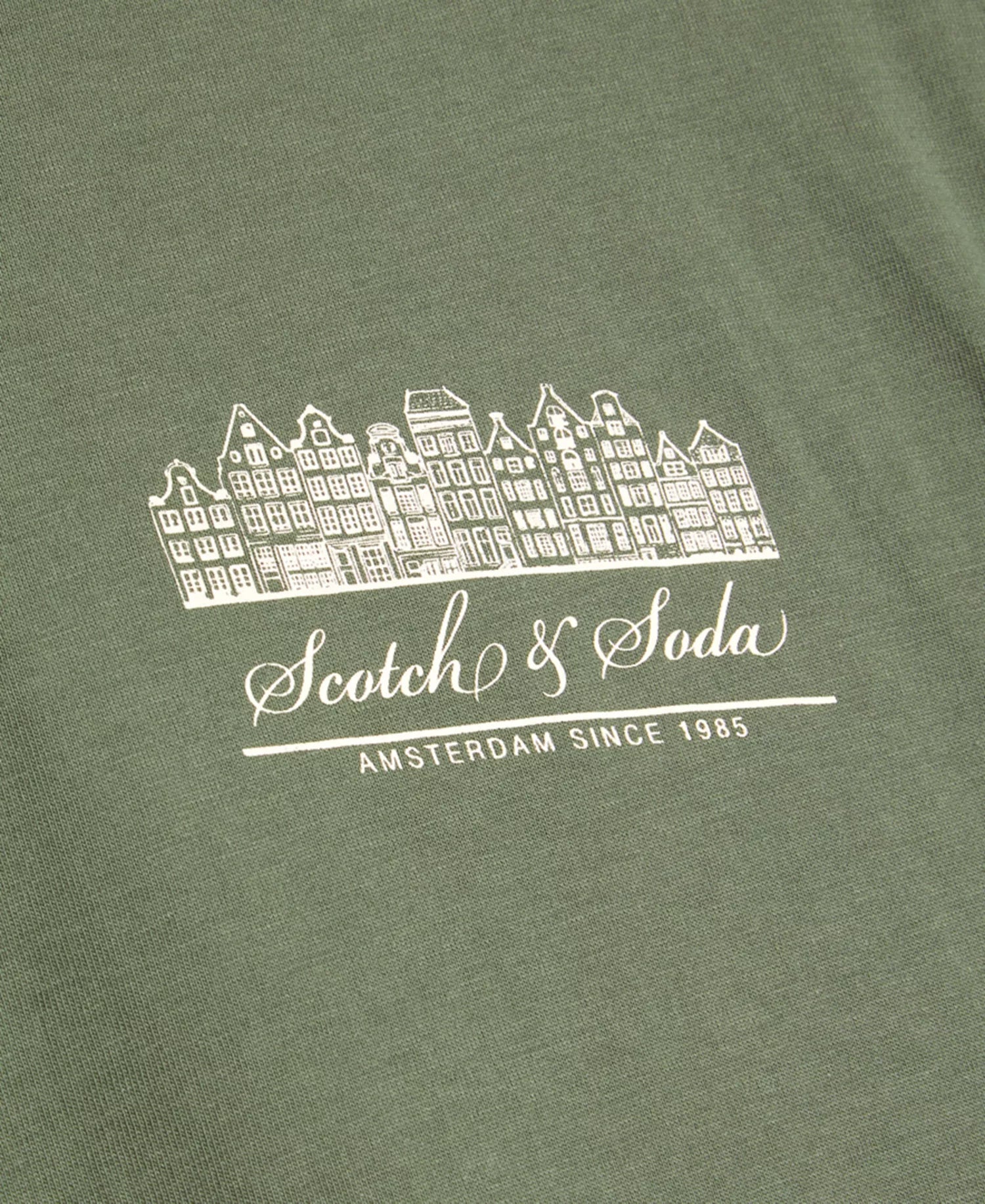 Scotch & Soda cotton T-shirt with crewneck and short sleeves