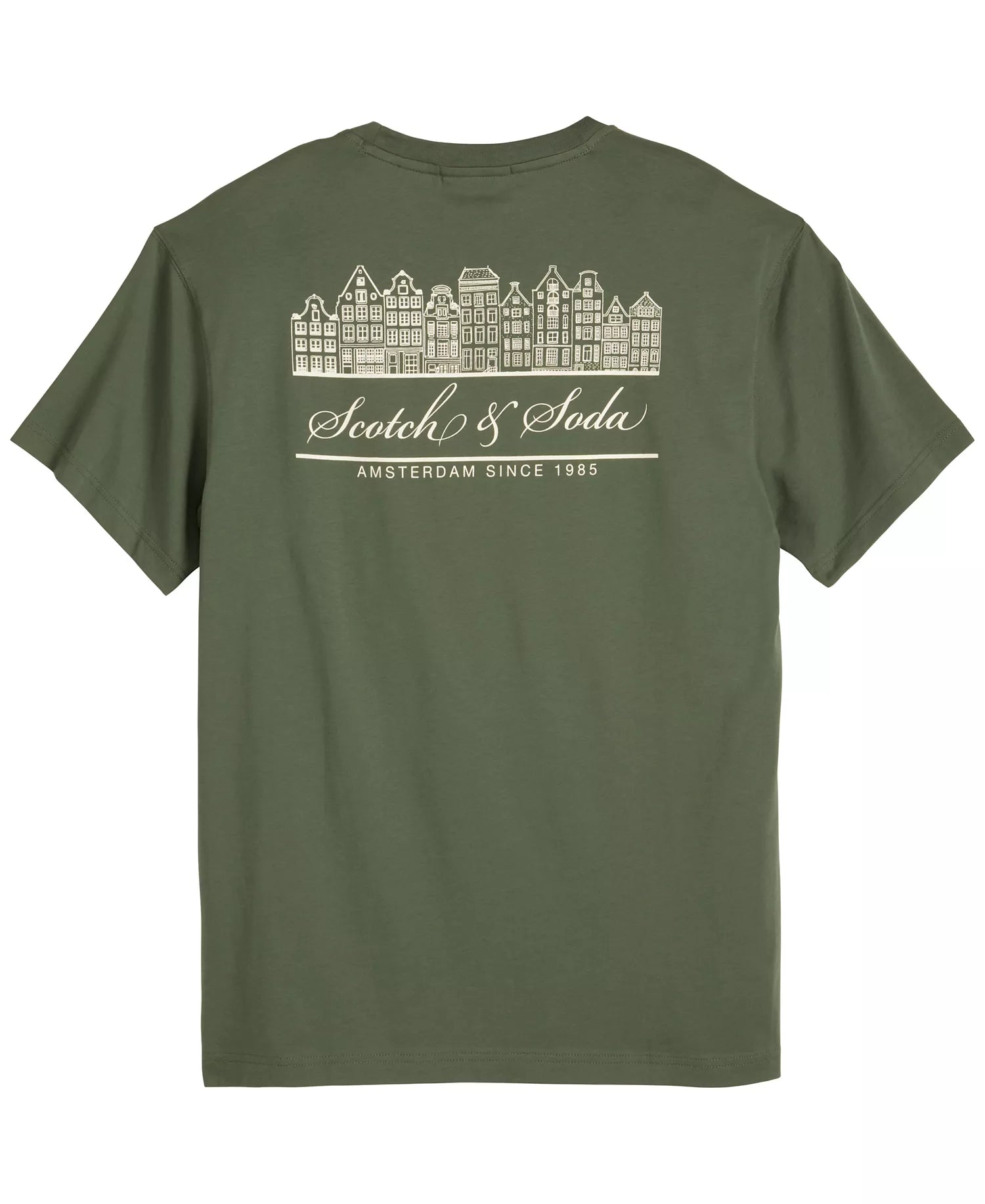 Scotch & Soda cotton T-shirt with crewneck and short sleeves