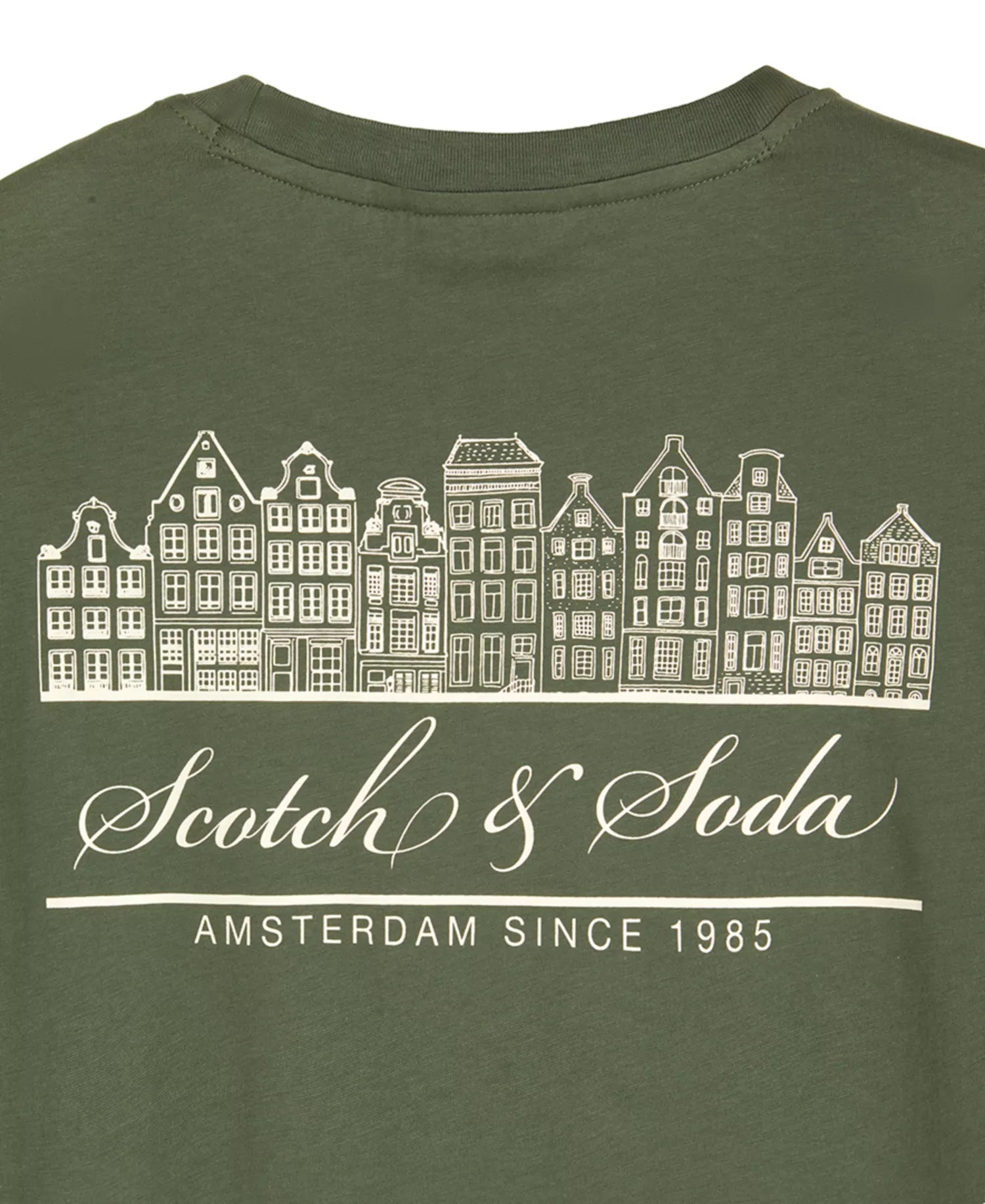 Scotch & Soda cotton T-shirt with crewneck and short sleeves