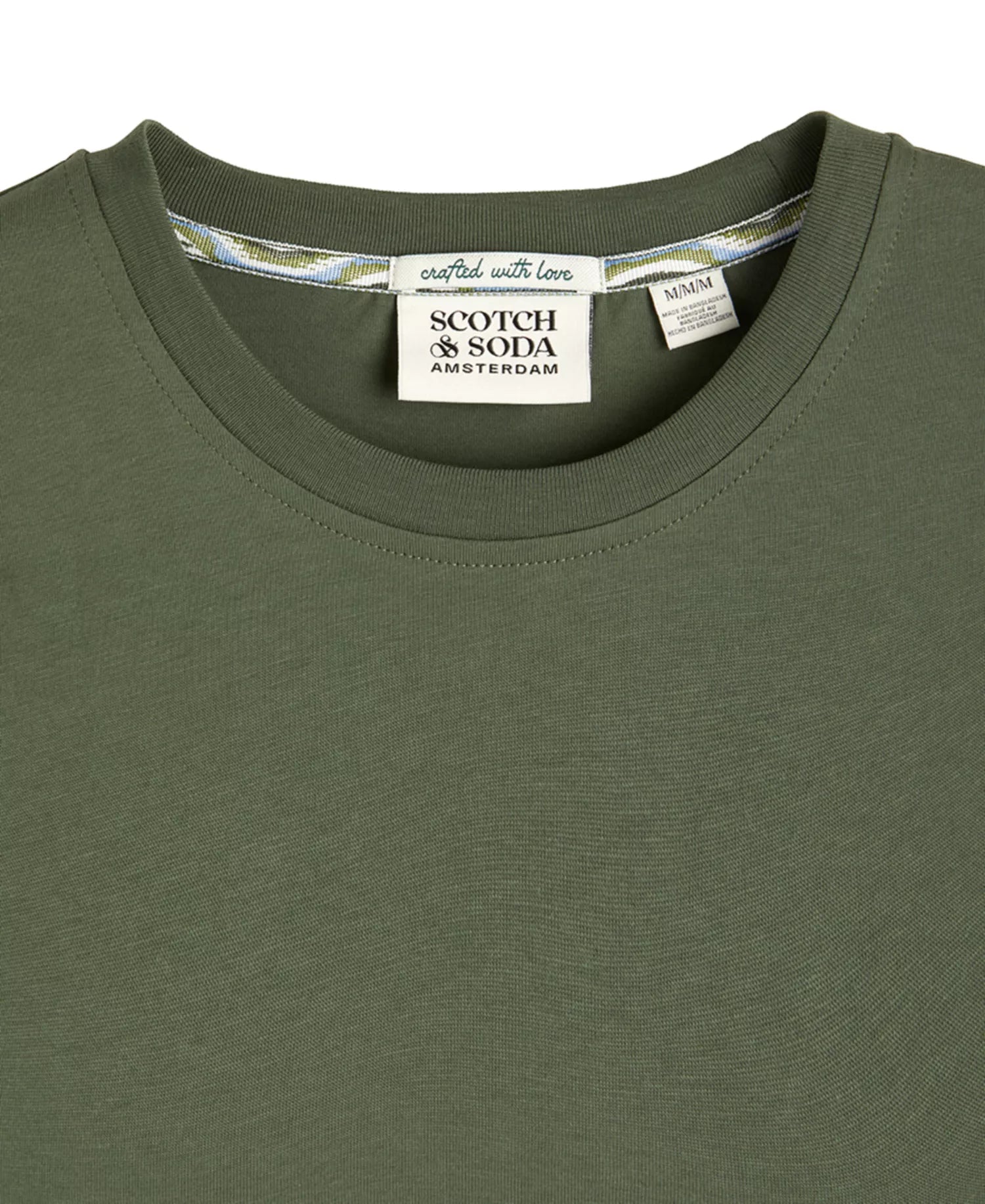 Scotch & Soda cotton T-shirt with crewneck and short sleeves