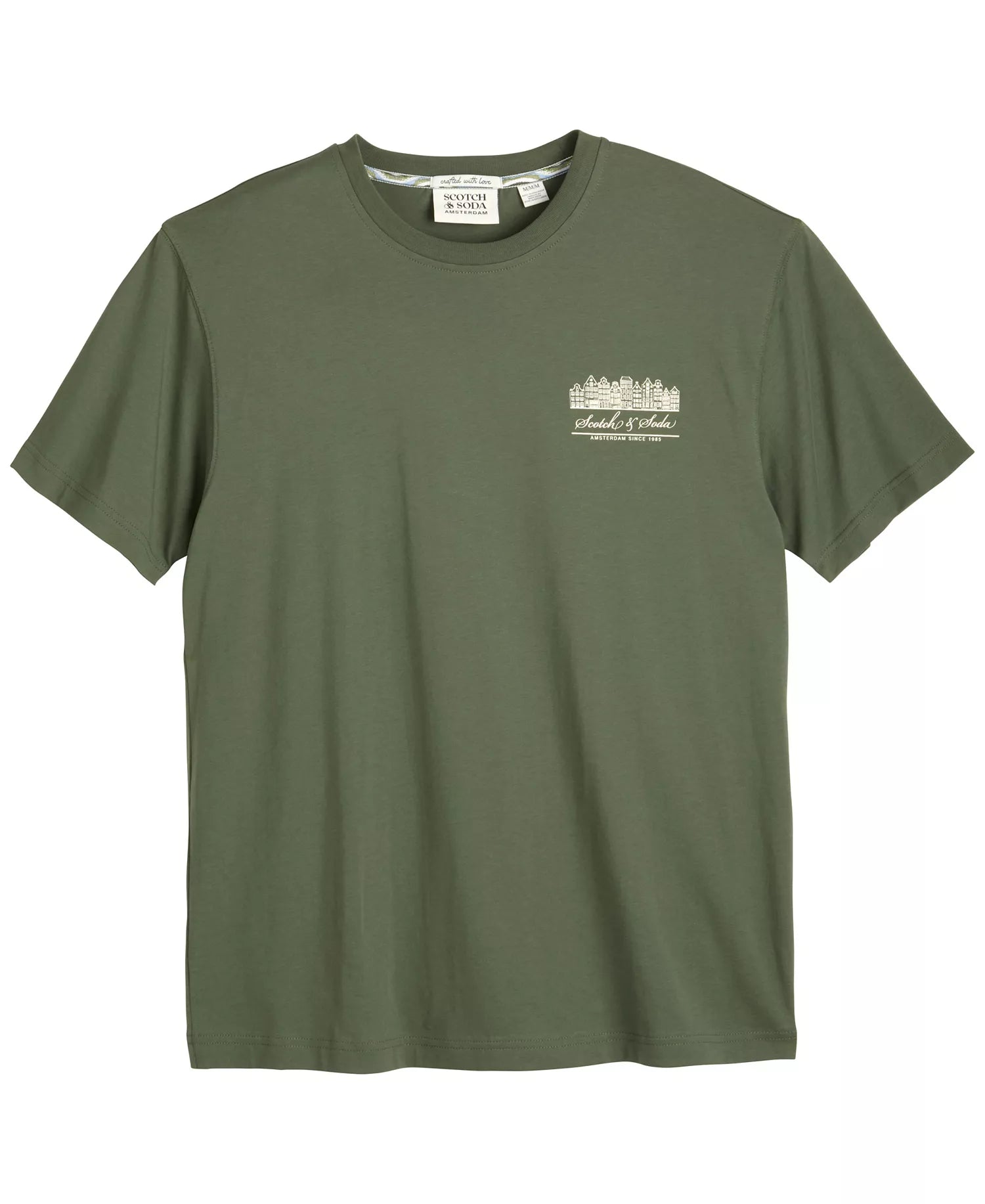 Scotch & Soda cotton T-shirt with crewneck and short sleeves