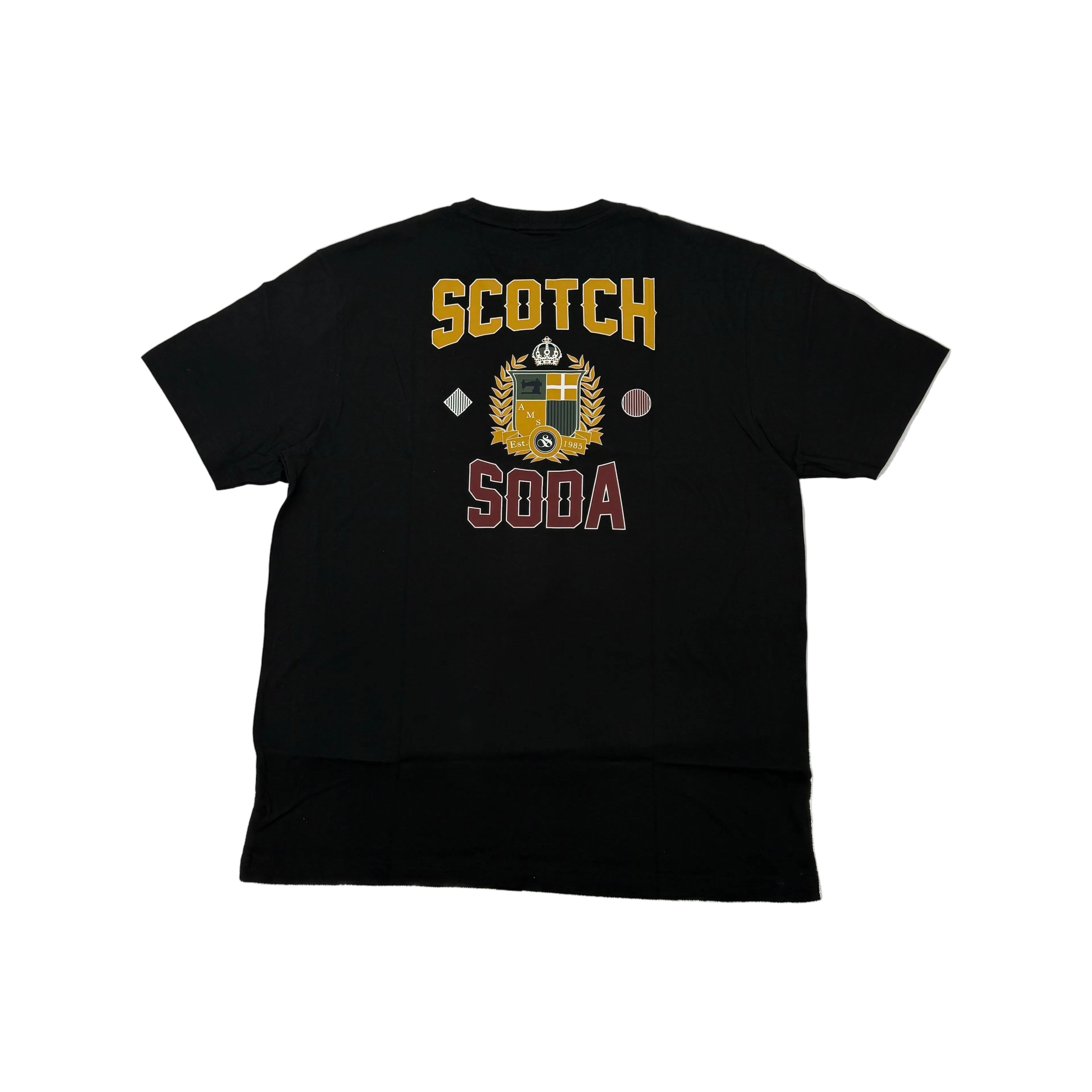 Scotch & Soda cotton T-shirt with crewneck and short sleeves