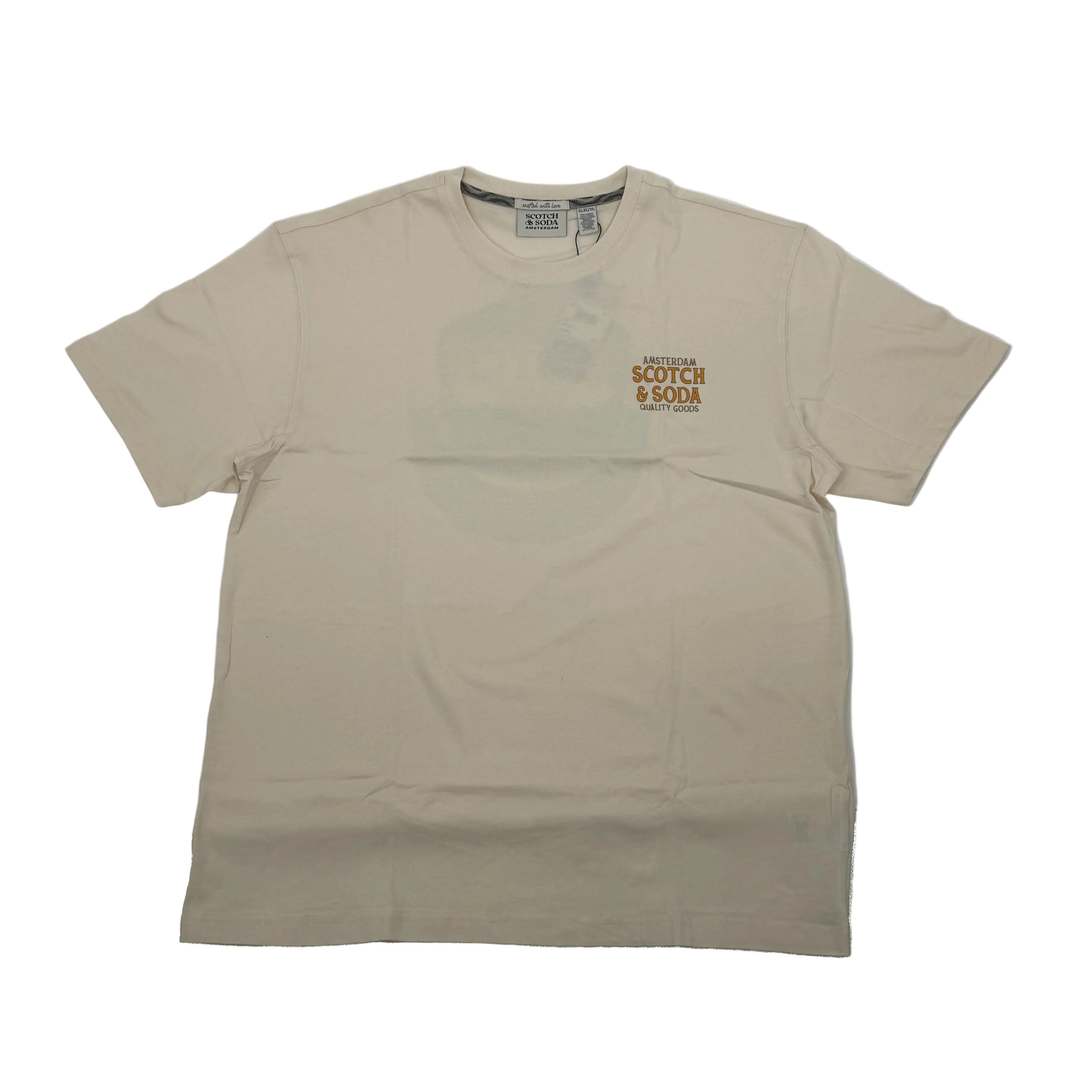 Scotch & Soda cotton T-shirt with crewneck and short sleeves
