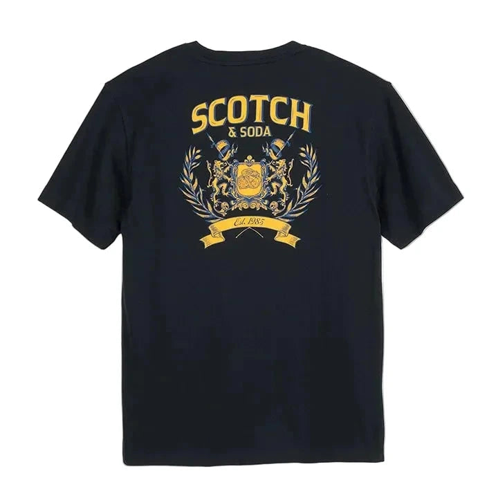 Scotch & Soda cotton T-shirt with crewneck and short sleeves