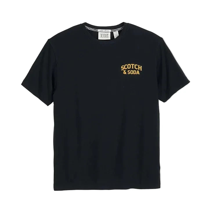Scotch & Soda cotton T-shirt with crewneck and short sleeves