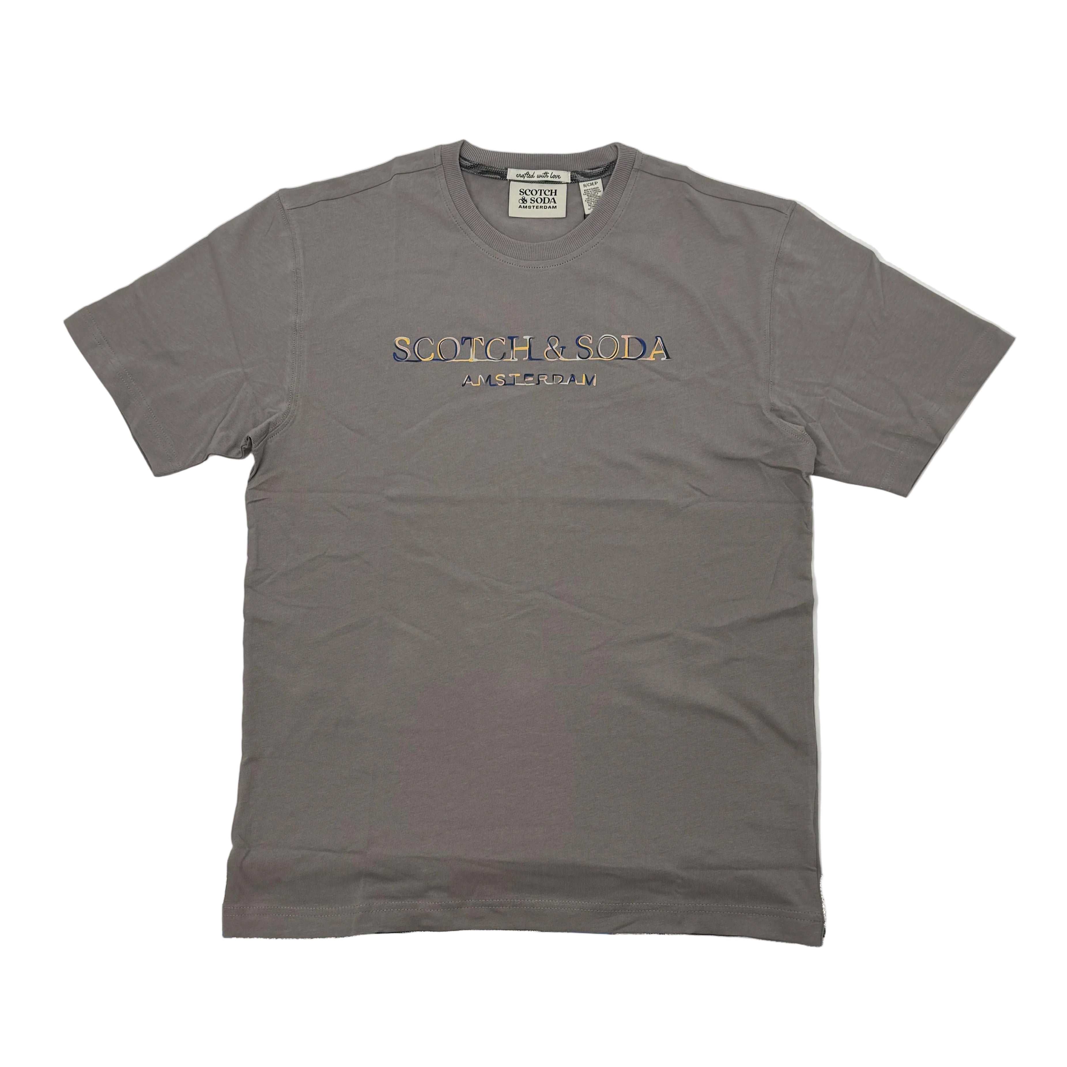 Scotch & Soda cotton T-shirt with crewneck and short sleeves