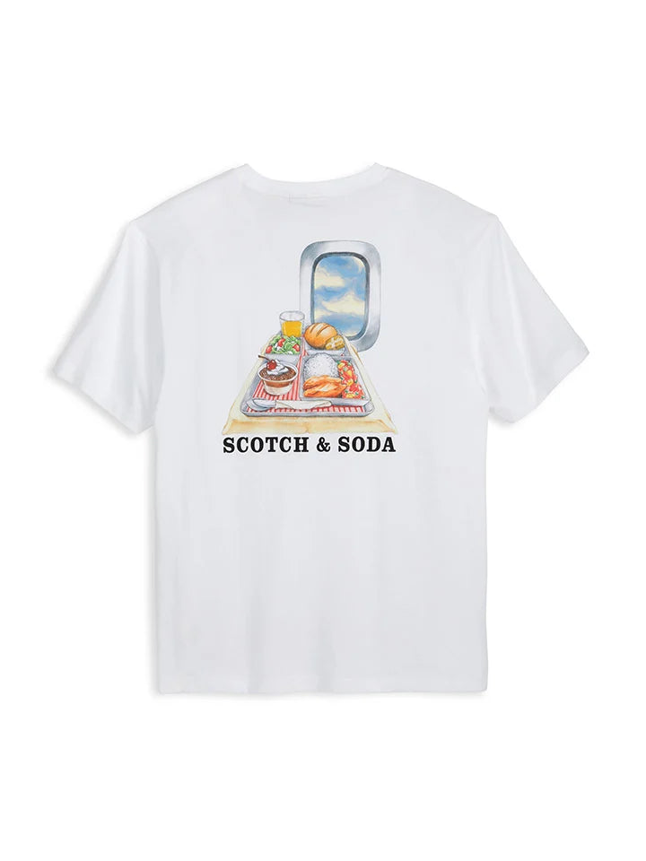Scotch & Soda cotton T-shirt with crewneck and short sleeves