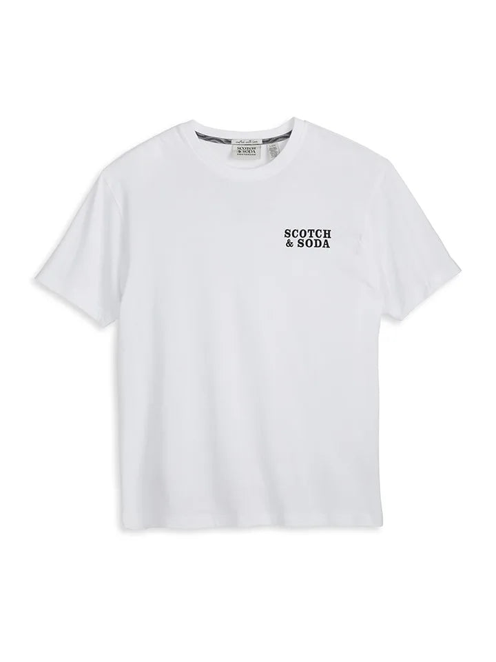 Scotch & Soda cotton T-shirt with crewneck and short sleeves