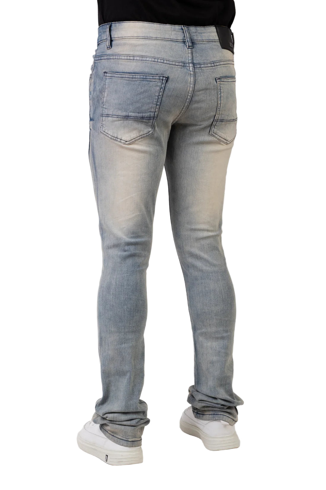 Men's Classic Ultra Stretch Denim in modern tailored fit with flexible, comfortable fabric