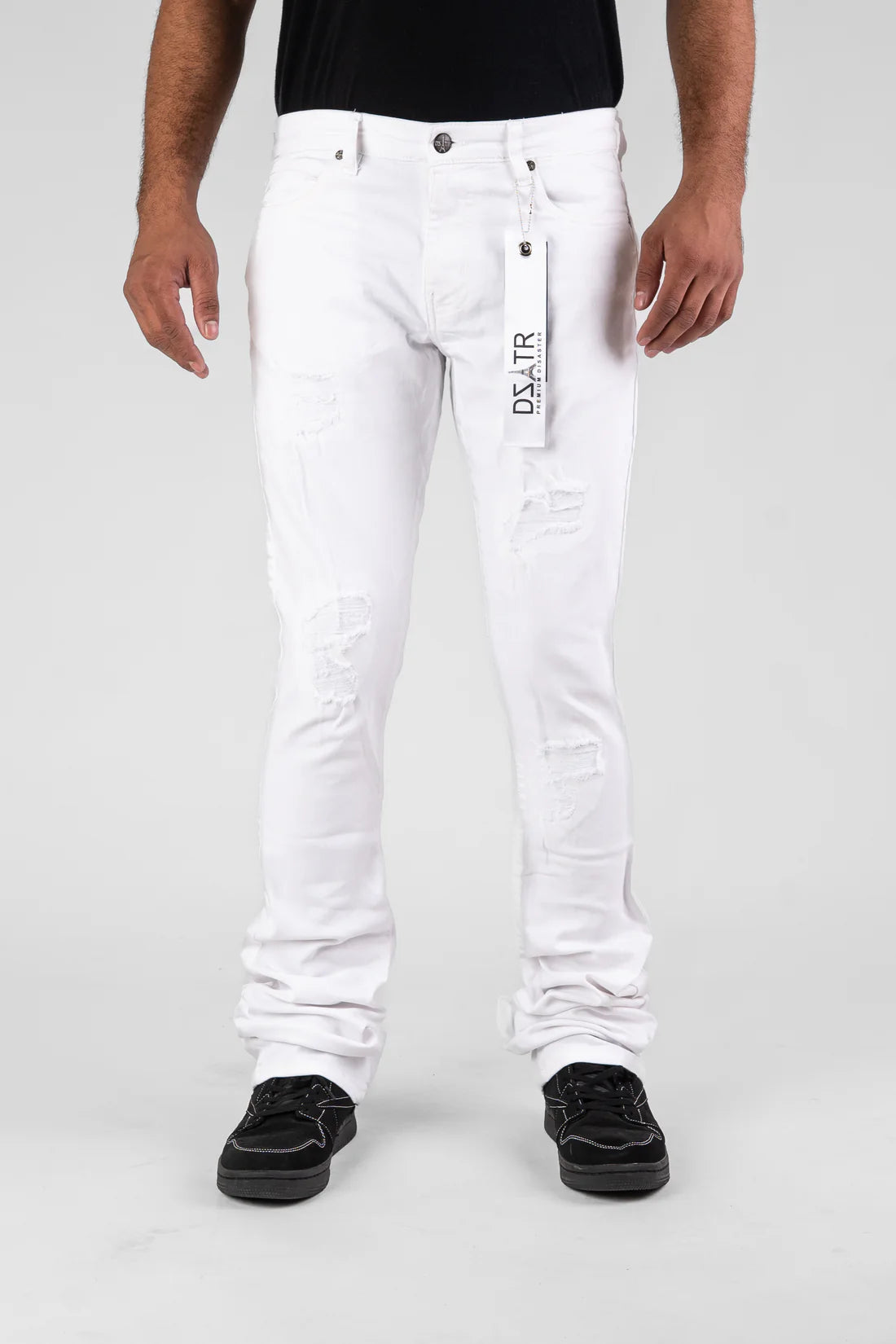 Men's Classic Ultra Stretch Denim in modern tailored fit with flexible, comfortable fabric