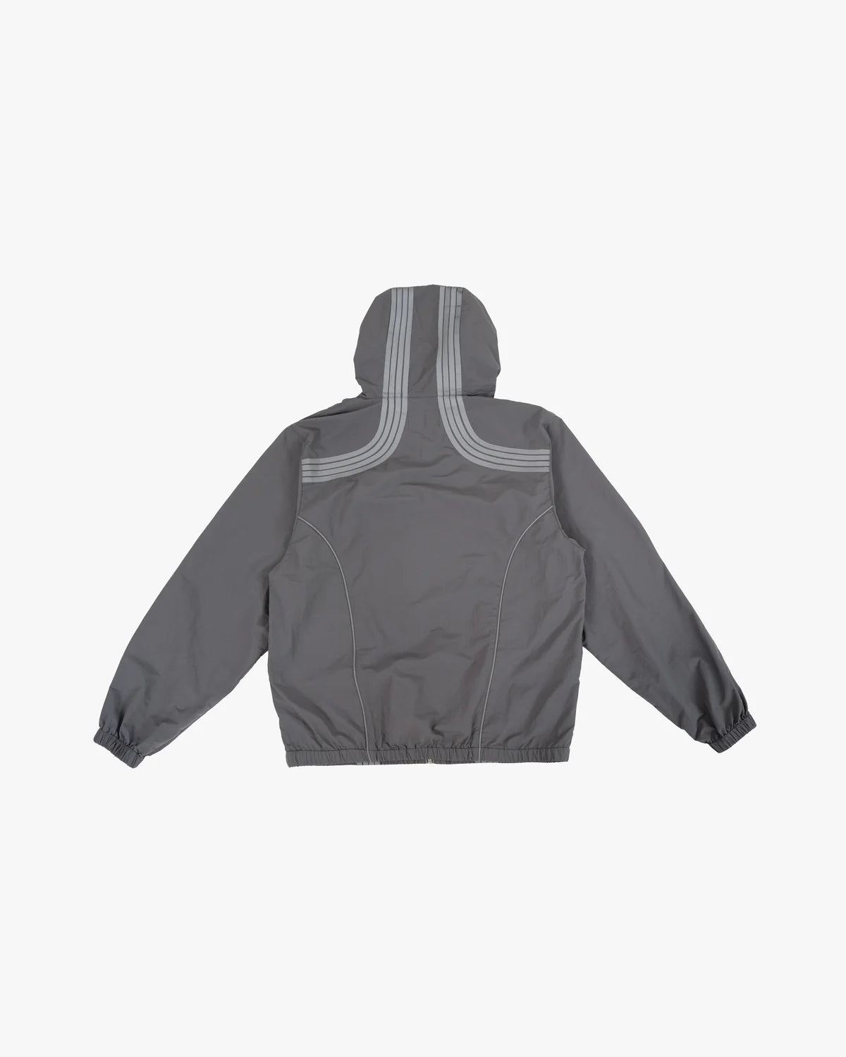 Freeway Jacket with boxy fit, nylon ripstop fabric, and 3M reflective tape detailing