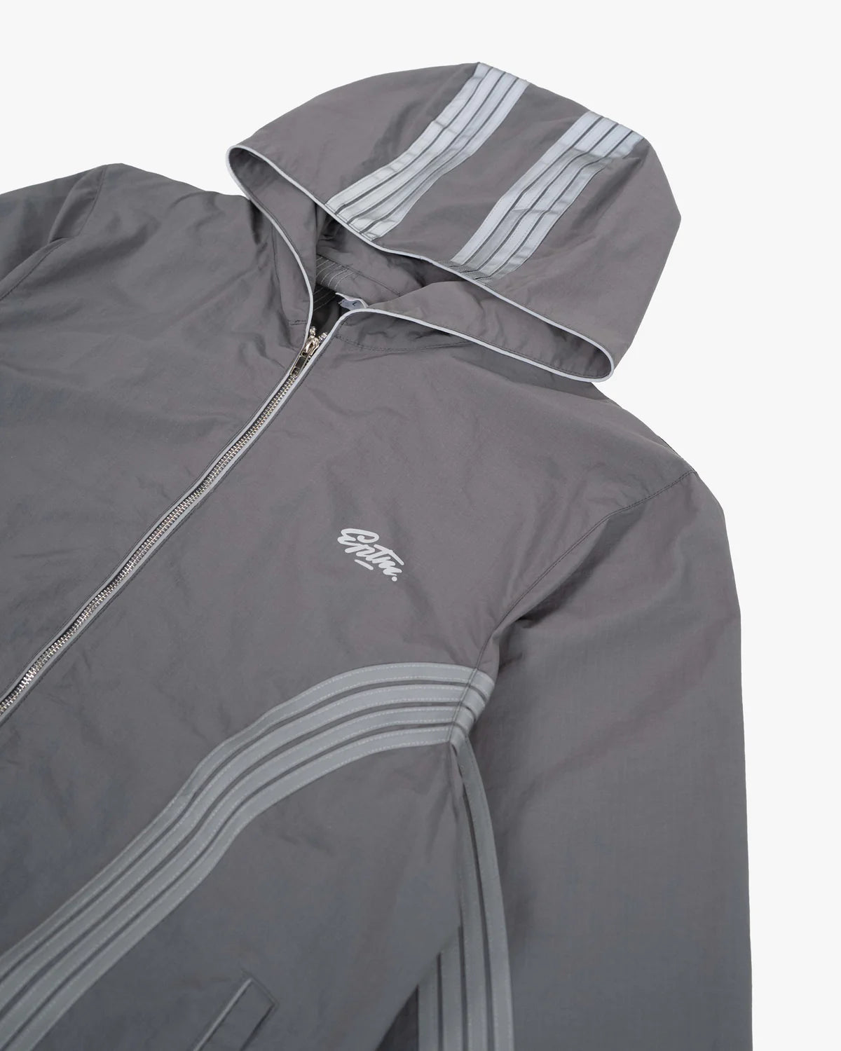 Freeway Jacket with boxy fit, nylon ripstop fabric, and 3M reflective tape detailing