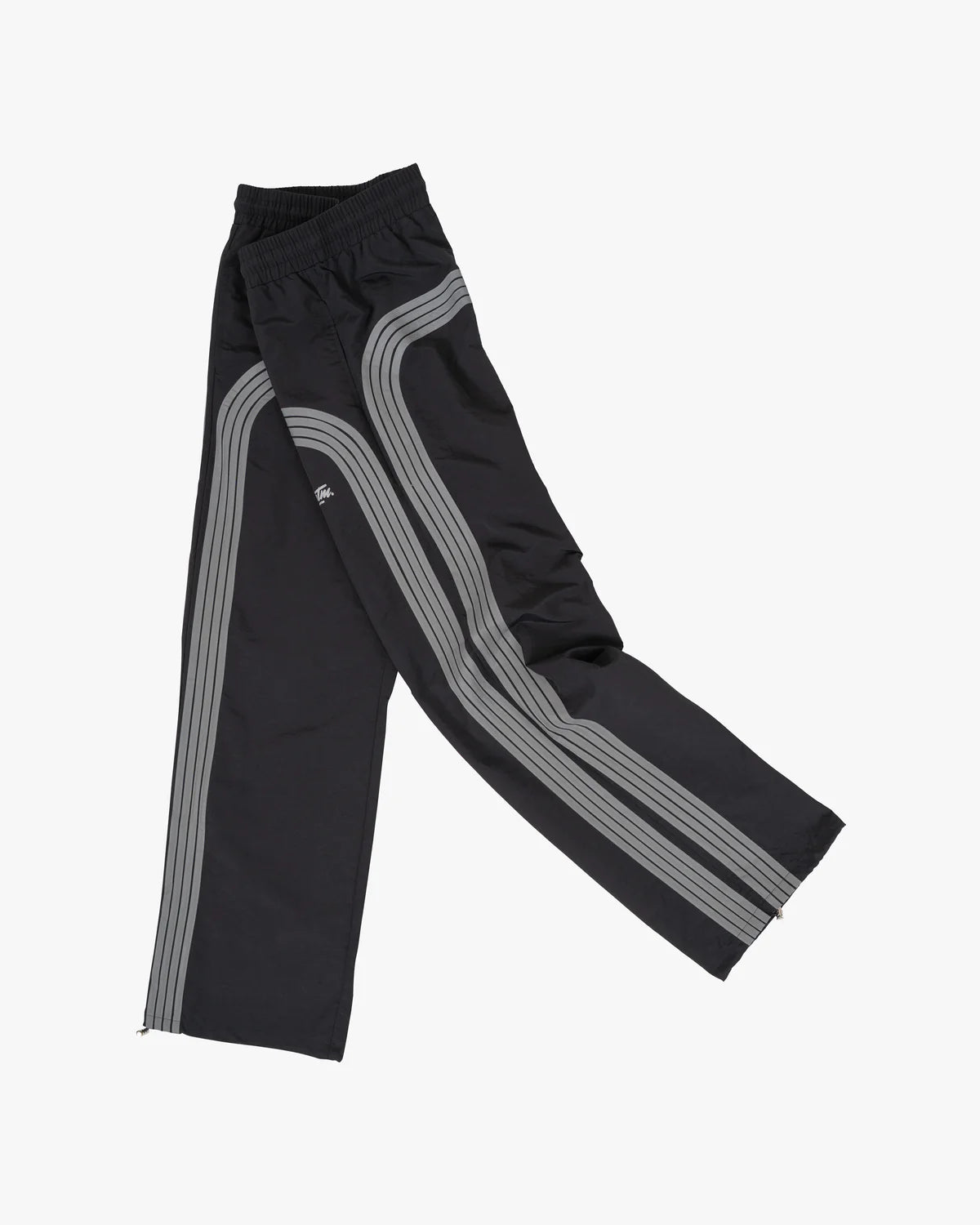 Freeway Pants with baggy fit, nylon ripstop fabric, and 3M reflective detailing with adjustable waistband