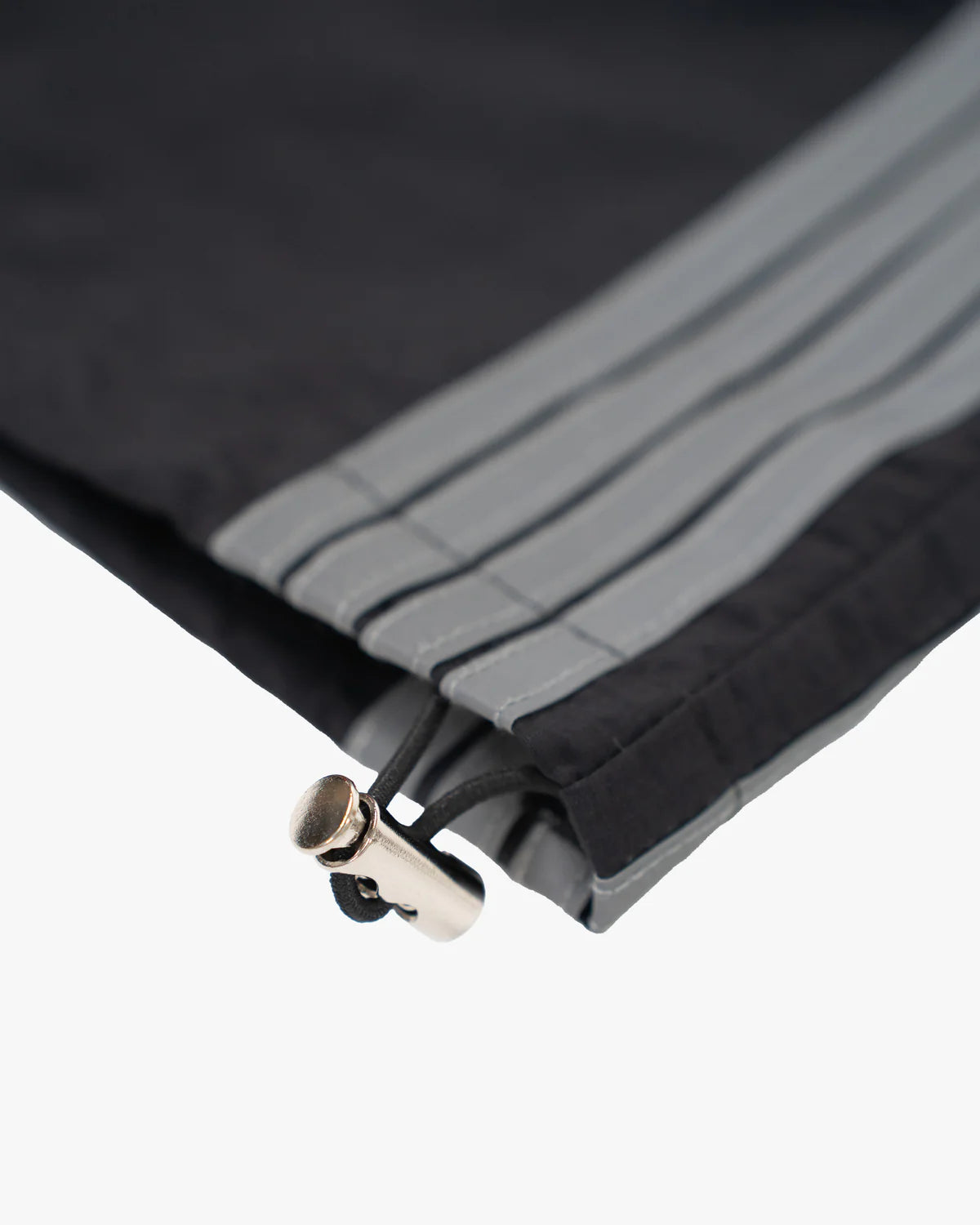 Freeway Pants with baggy fit, nylon ripstop fabric, and 3M reflective detailing with adjustable waistband