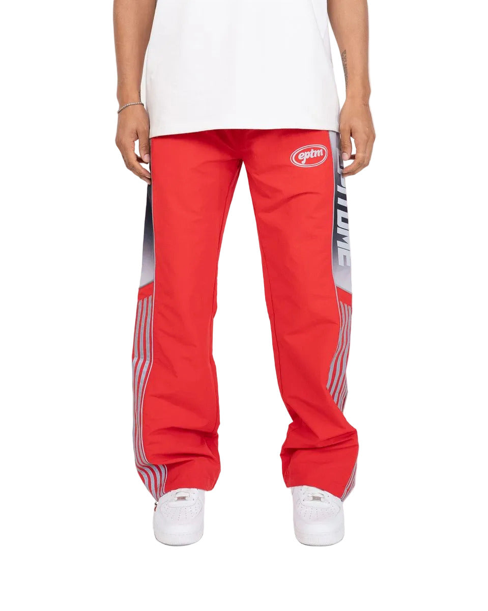 Eclipse pants with ripstop construction, ombre panels, reflective 3M accents, elastic waistband with drawstring, and adjustable bottom toggles