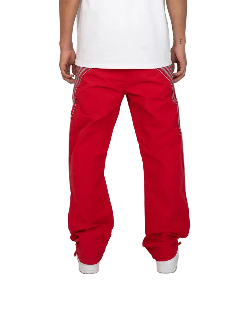 EPTM Roundy Pants with striped leg detailing, lightweight fabric, and modern athletic streetwear design