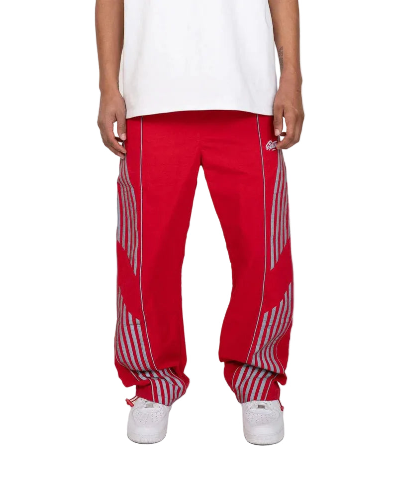 EPTM Roundy Pants with striped leg detailing, lightweight fabric, and modern athletic streetwear design