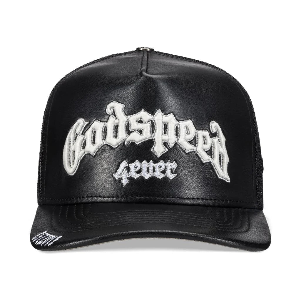 GS Forever Premium Leather Trucker Hat 