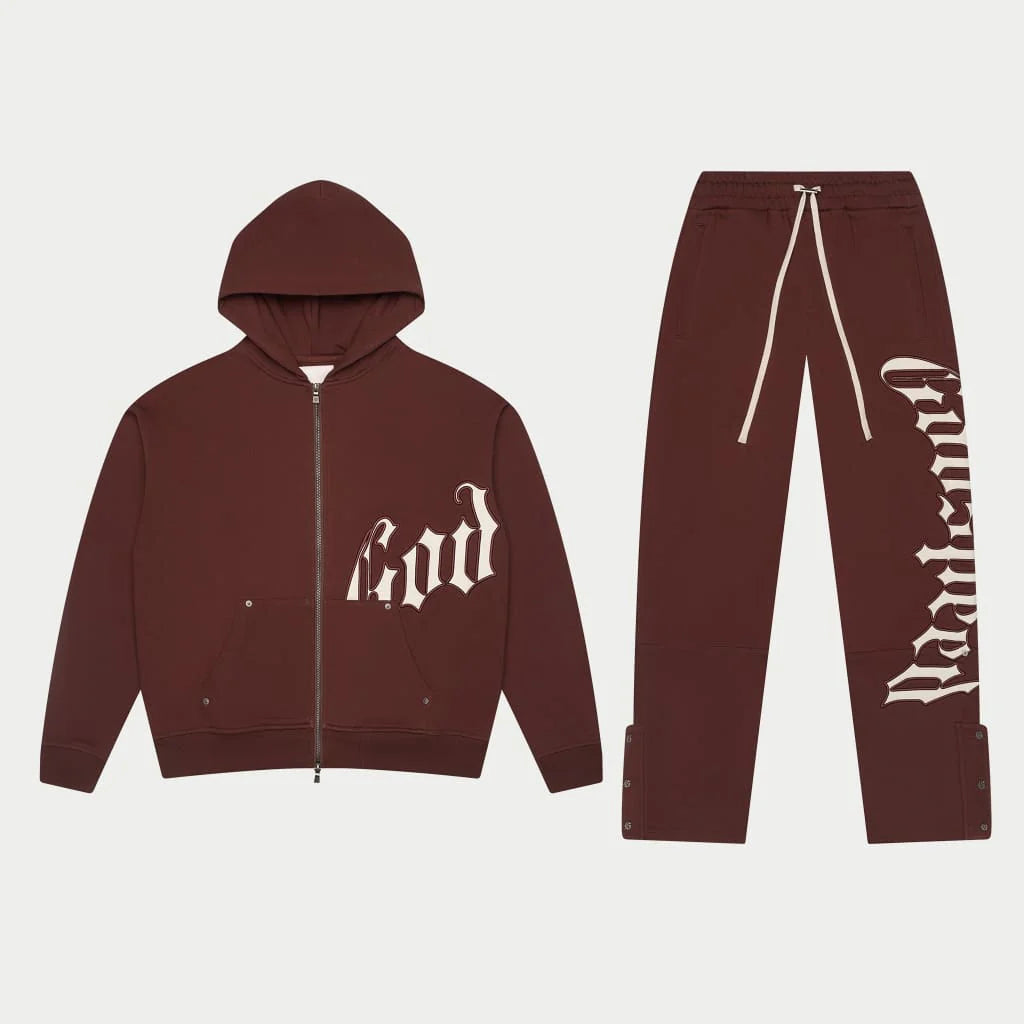 OG Logo Sweatsuit V2 (Burgundy)