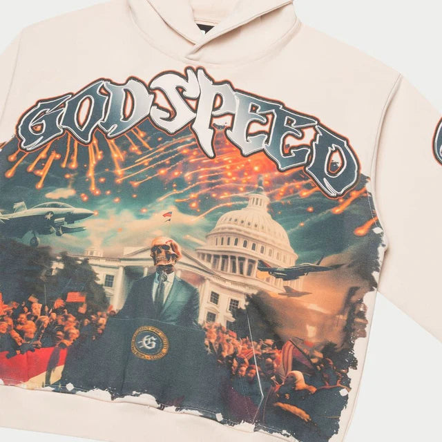 Bone Godspeed R-O-R hoodie.