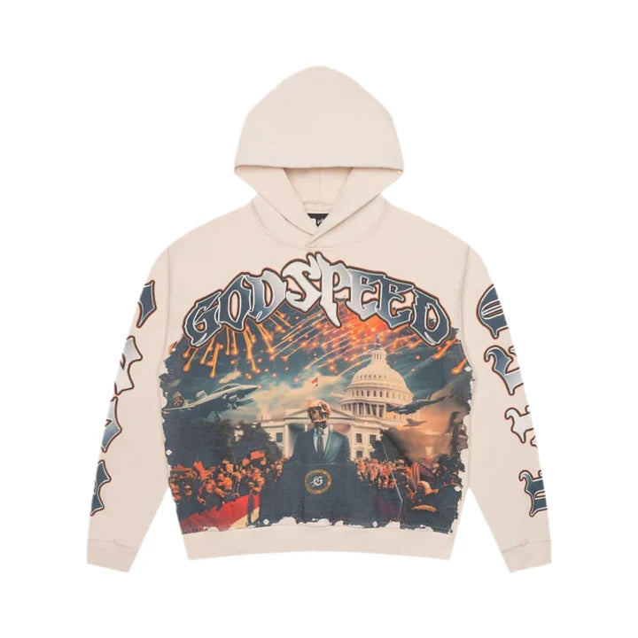 Bone Godspeed R-O-R hoodie.